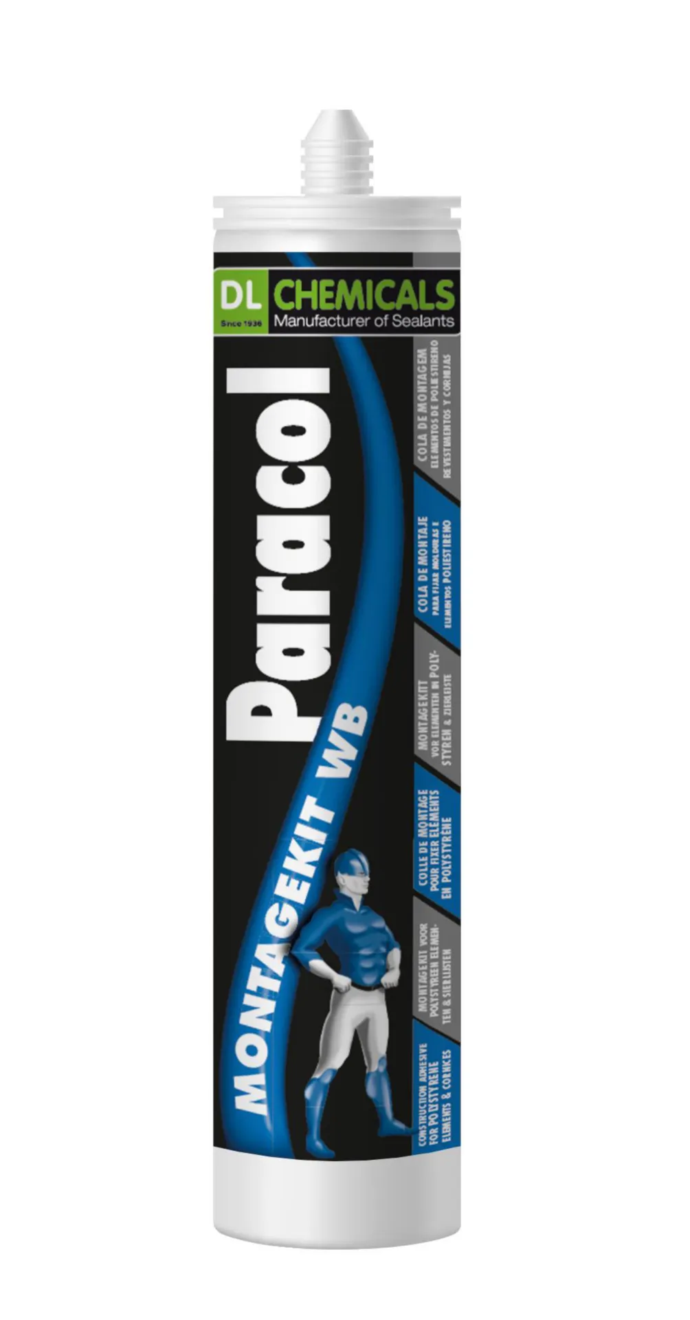 PARACOL Montagekit WB blanc (cartouche 310ml)