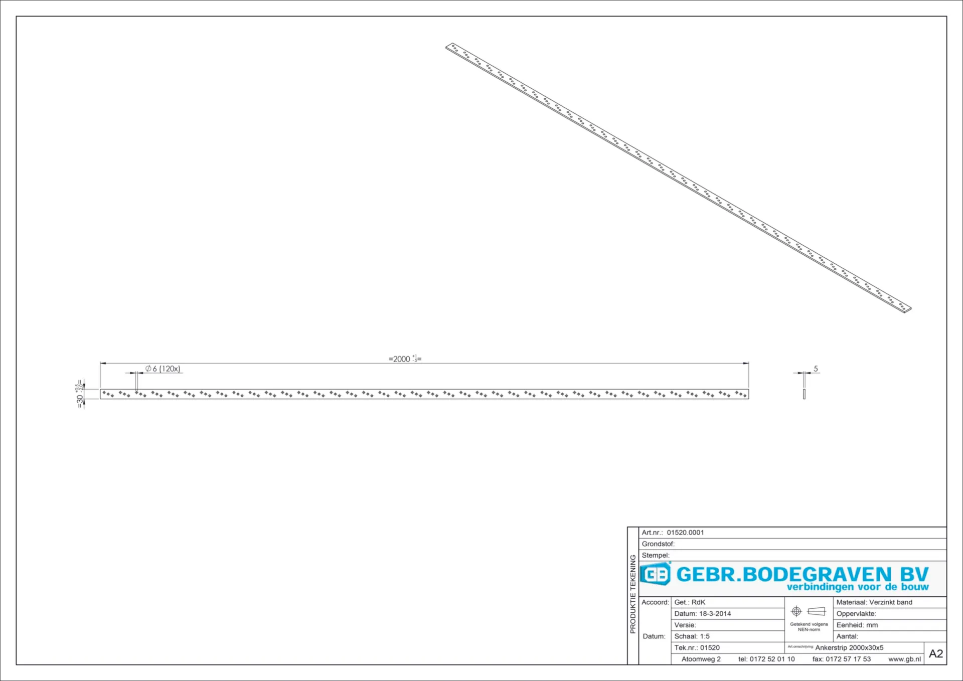 01520 ANKERSTRIP 2000 30X5 (ST=1STK)