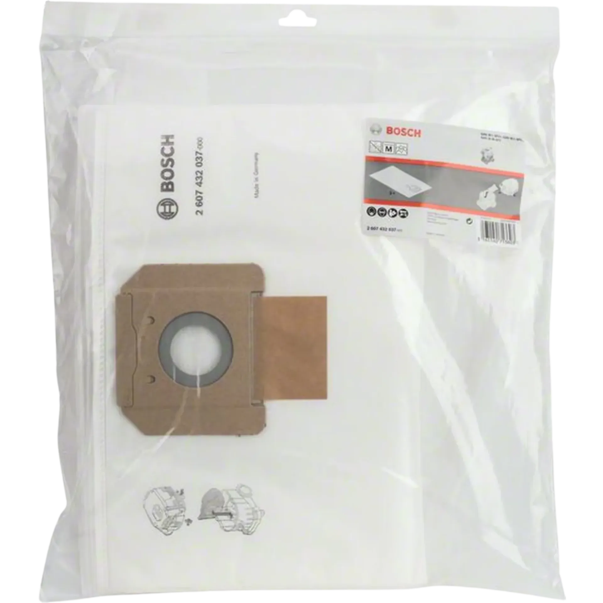 Fleece filterzak GAS 35 (5 stuks)
