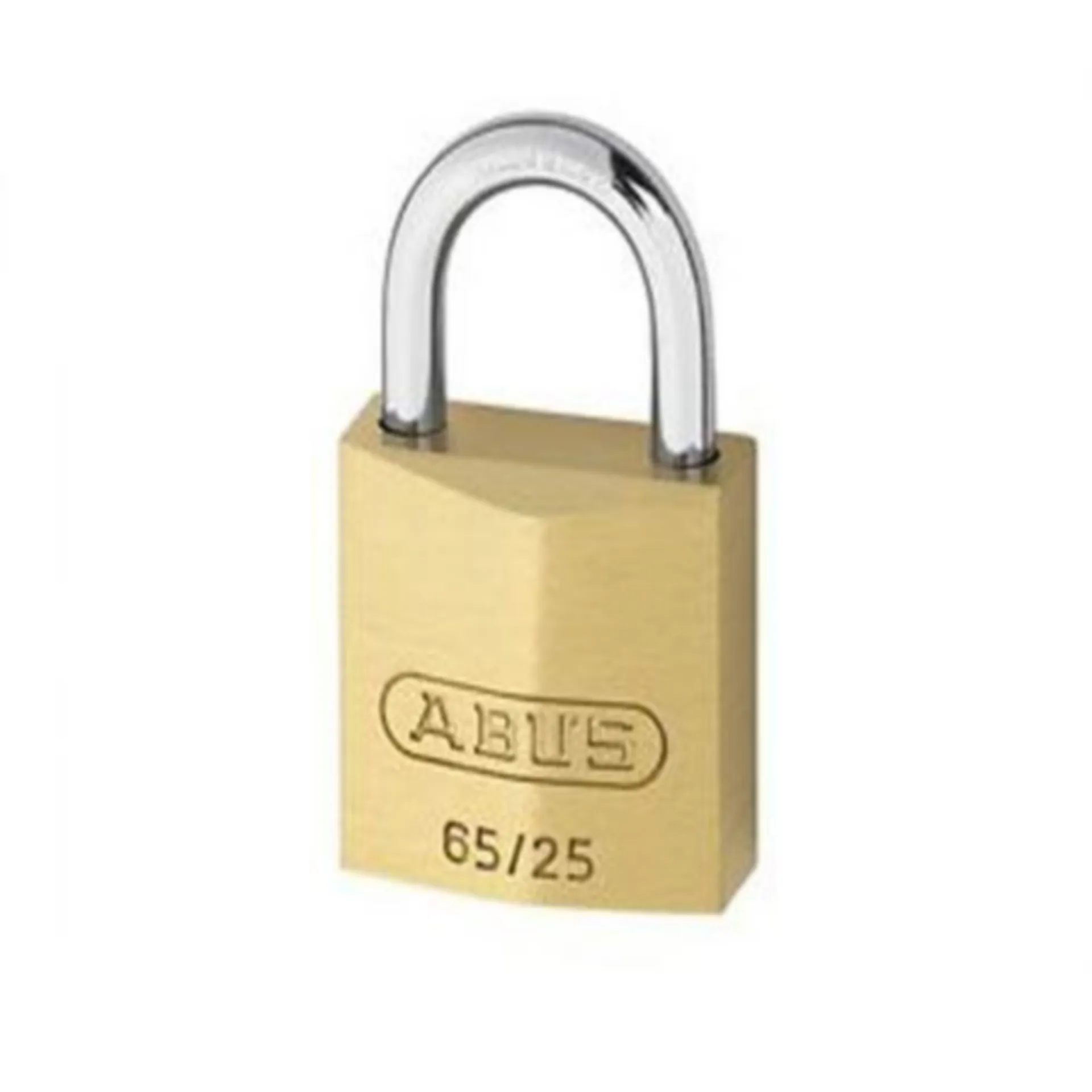 Abus 65/25 Cadenas laiton (arceau 13 mm, résistant aux intempéries)