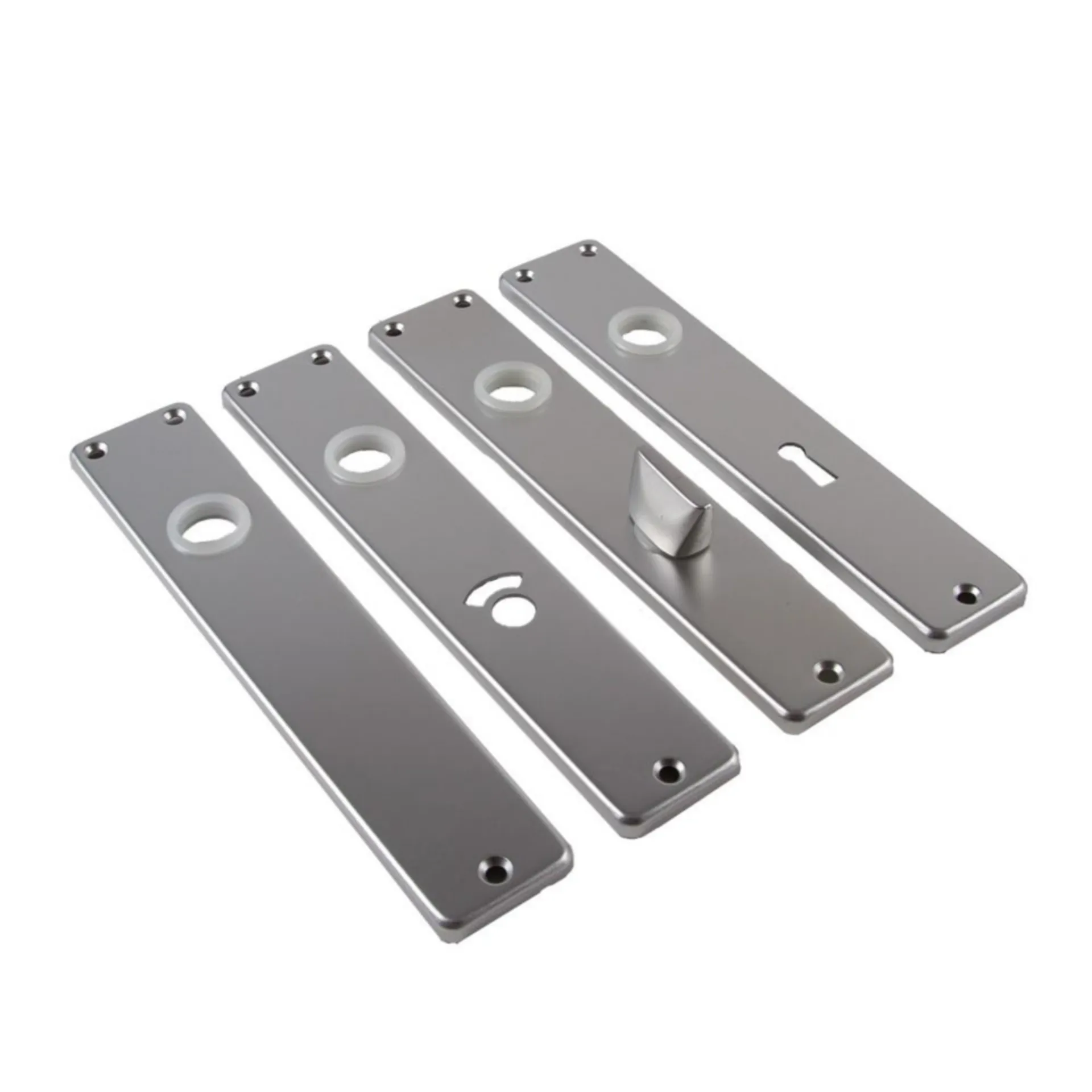 Ami 218/3 langschild (aluminium, F2 champagnekleurig, 110 mm, PZ)