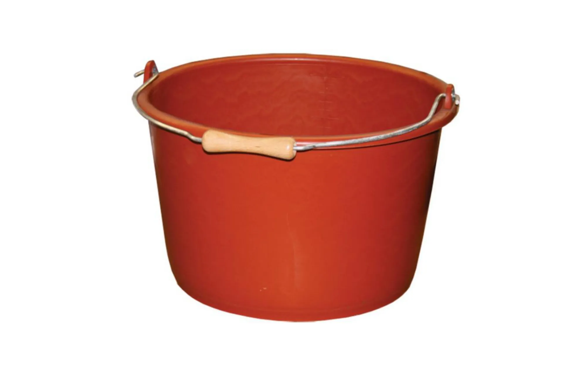 BOUWEMMER RUBBER 18 L - ROOD - HOUT