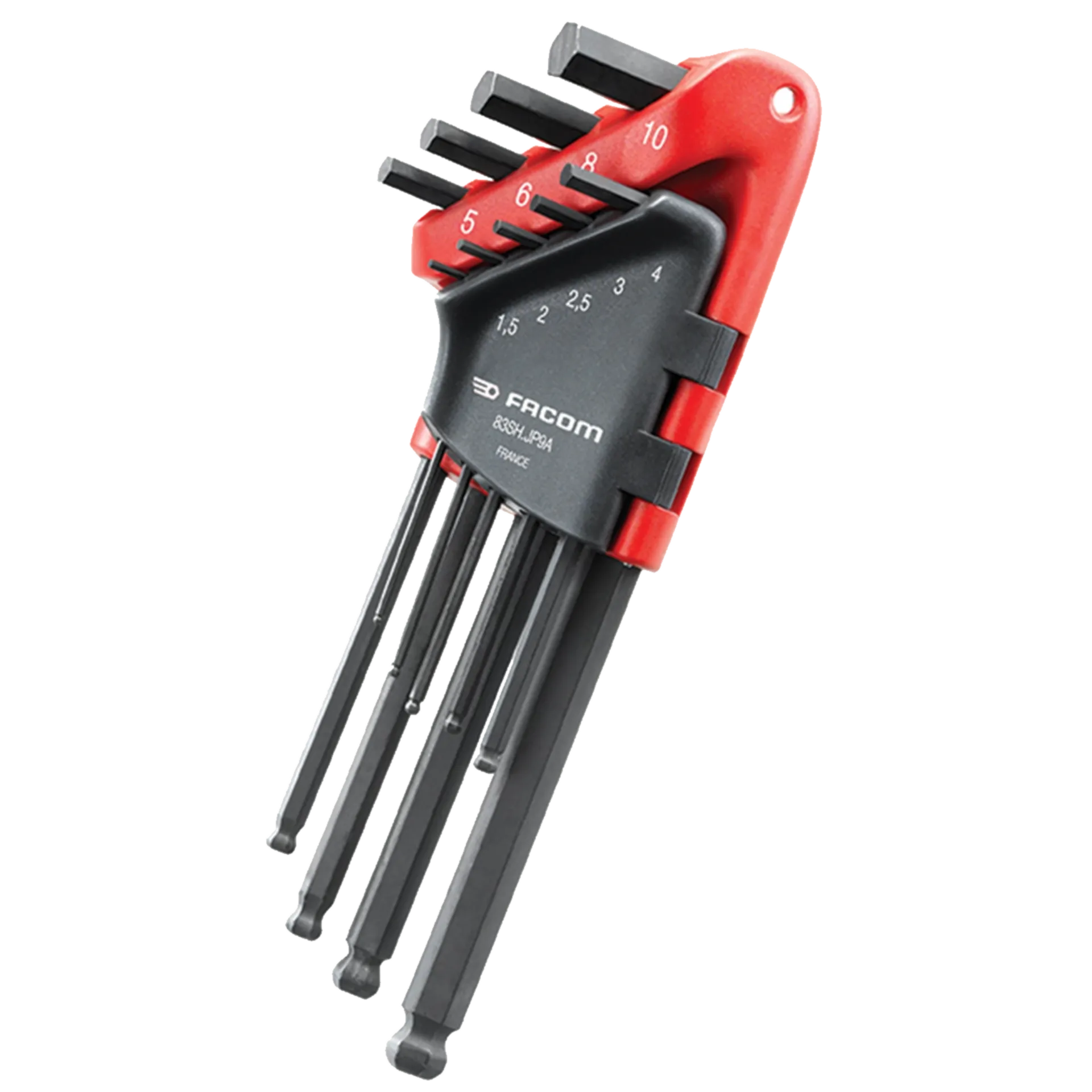 Set Etui 9 Cles Males Long mm  - 83S.Jp9L