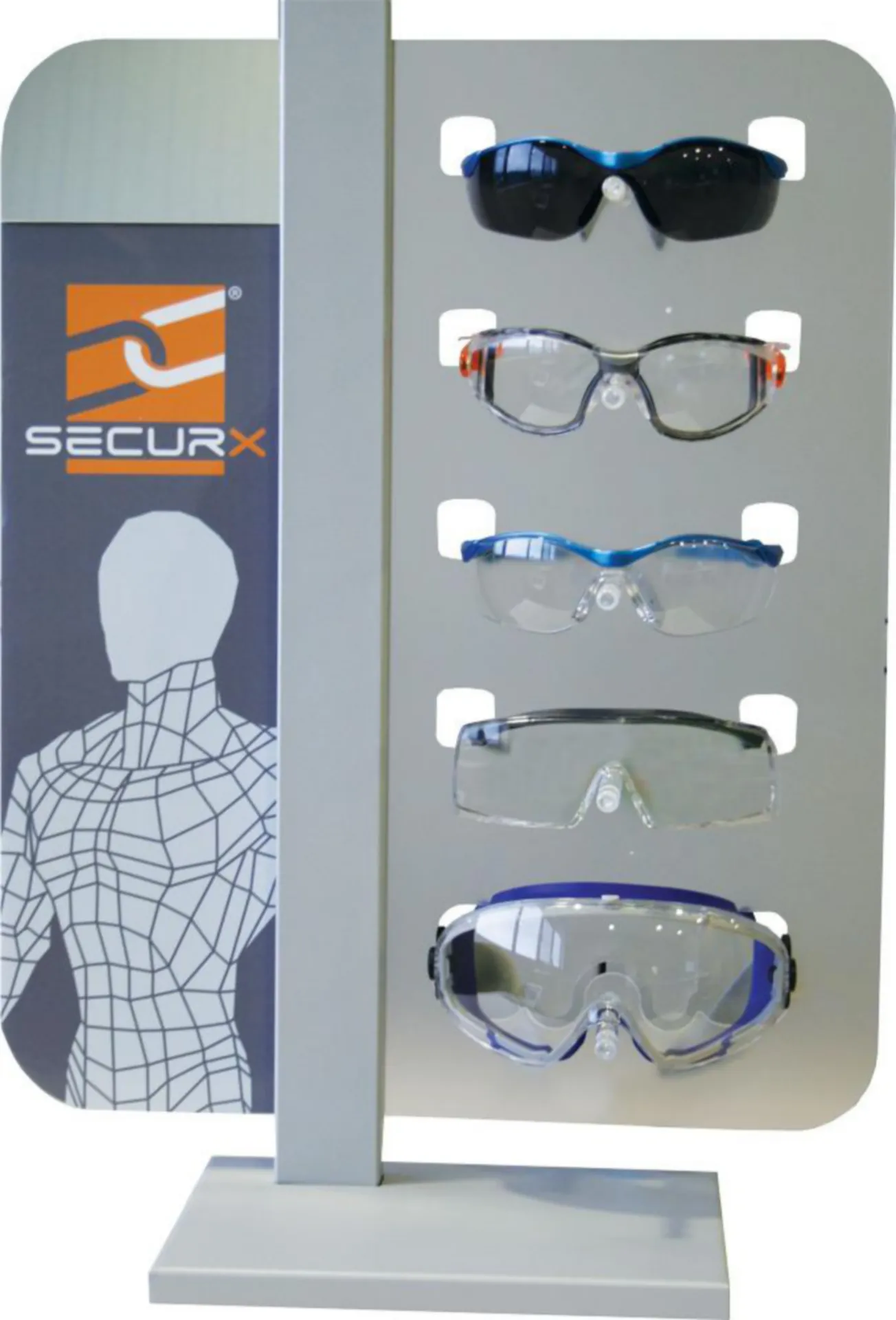DISPLAY VOOR VEILIGHEIDSBRILLEN