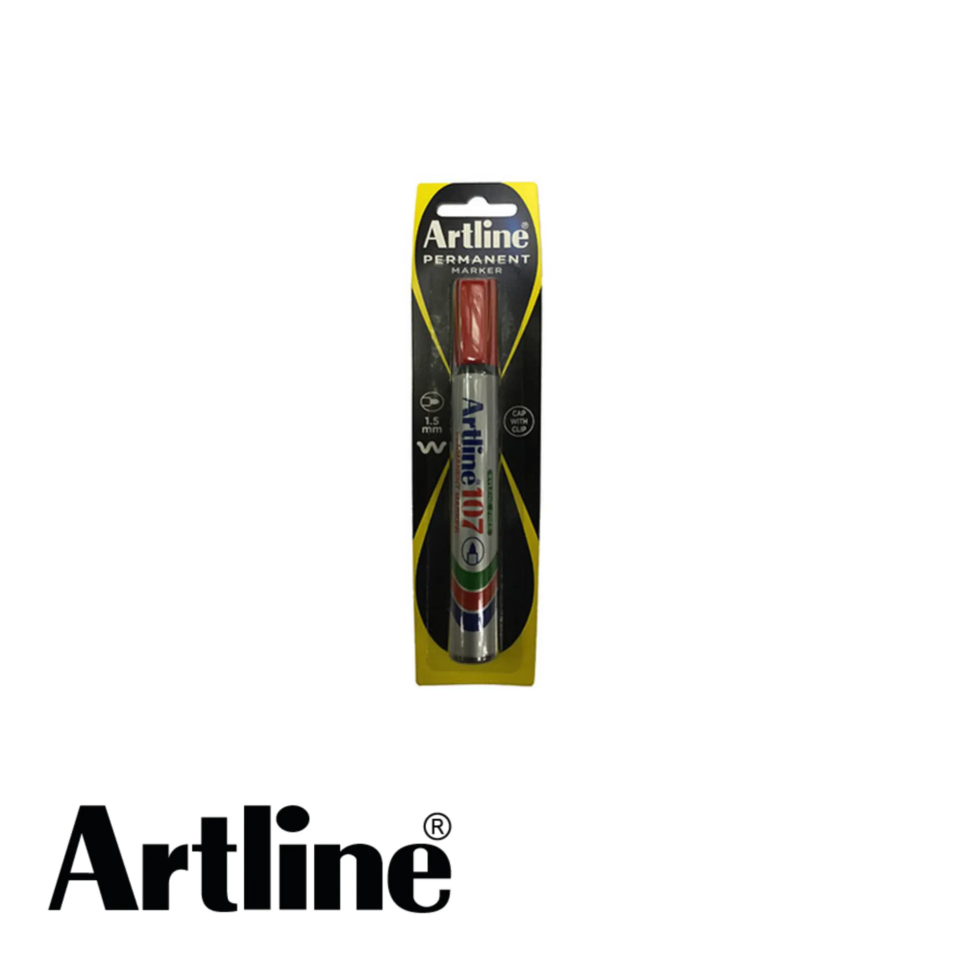Artline EK 107 marqueur permanent (rouge)