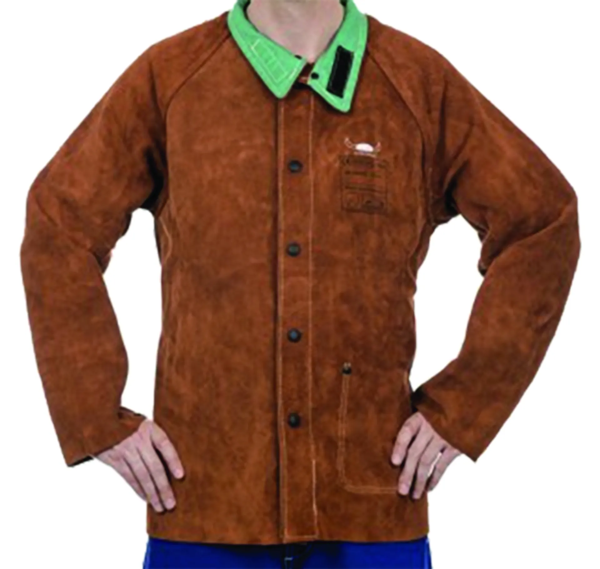 LASJAS BRUIN LEDER 86CM XL - WELDAS - 44-7300XL