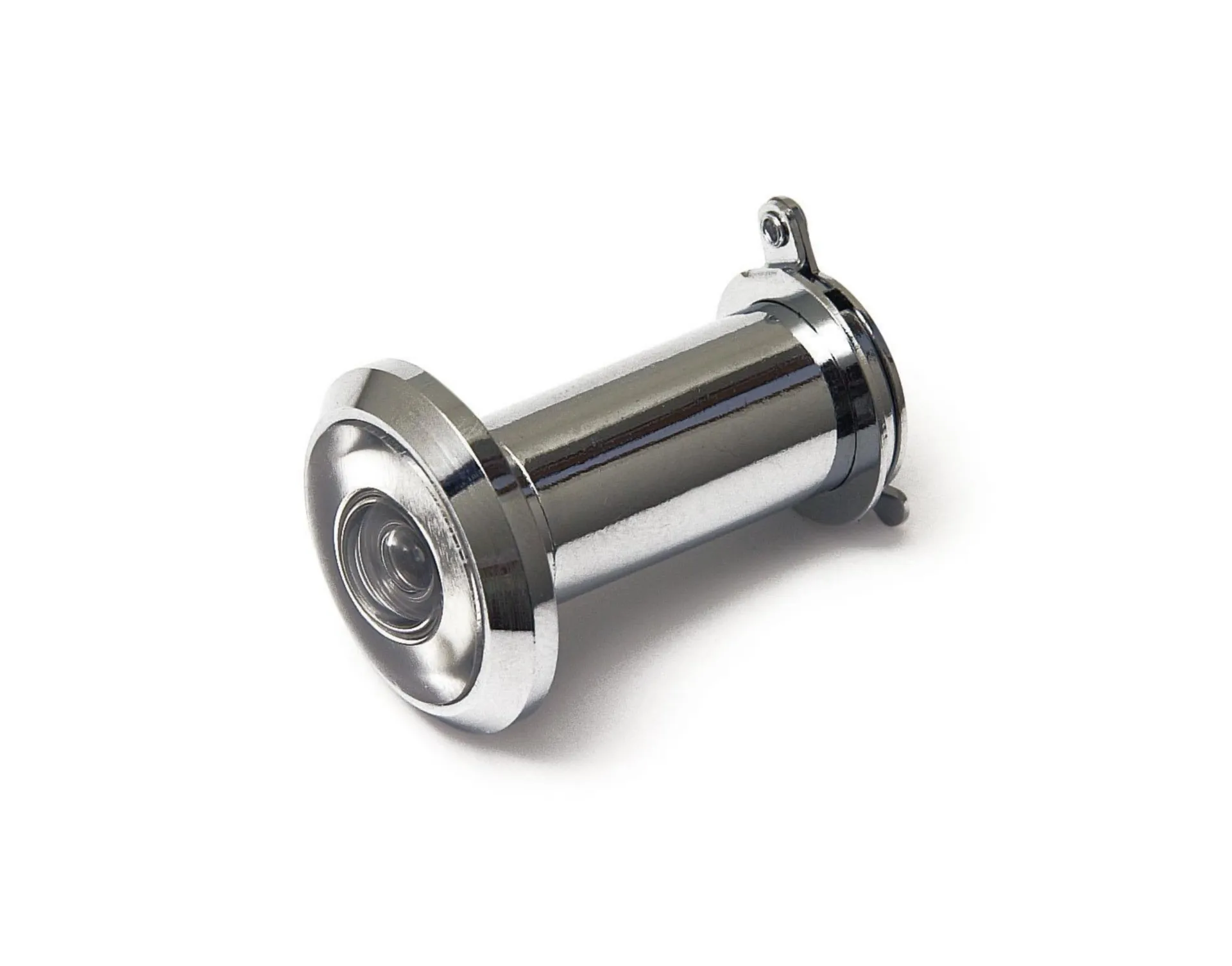 Deurspion DX DRS 180B 180° Ø14mm DD35-60mm incl sluitklep messing verchroomd