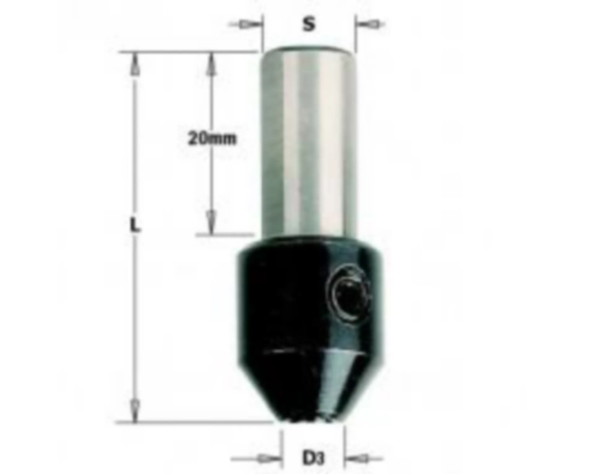 ADAPTER 10MM M.OPSPANSCHR. DIA10