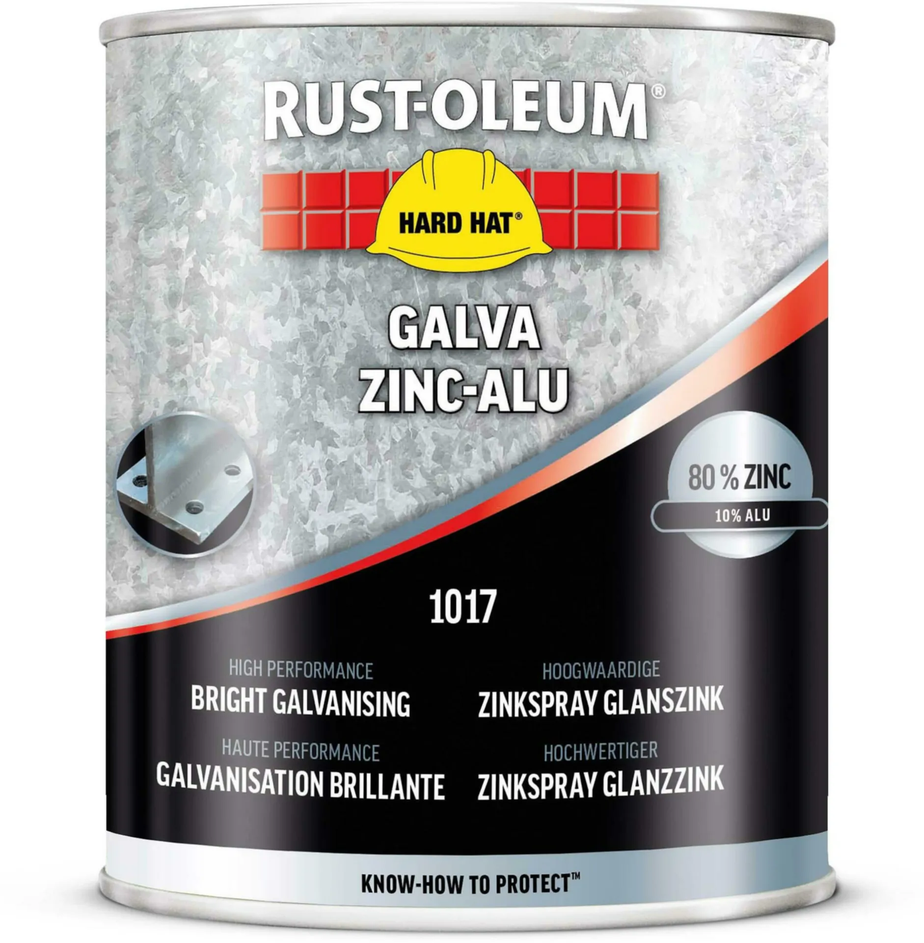 Rust-Oleum 1017.1 apprêt zinc (zinc brillant, 1 kg)