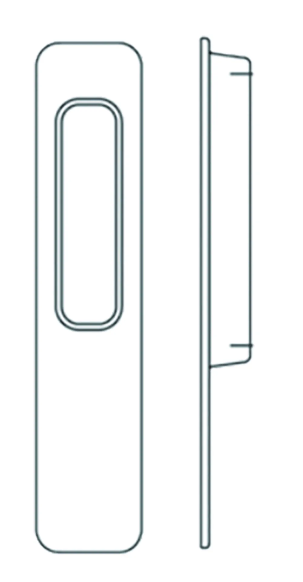 CUVETTE HOPPE  ALU 420 F1 ALU NATUR