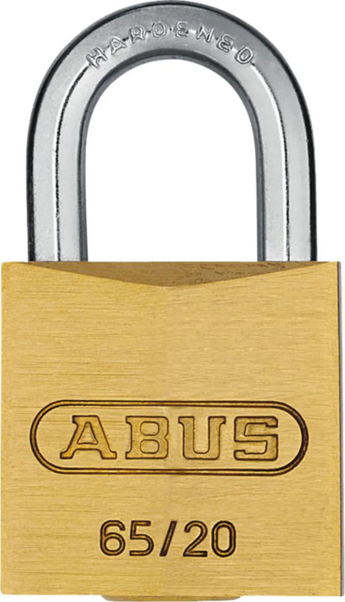 Abus 65/20 Cadenas laiton (anse 4 mm, hauteur 11 mm)