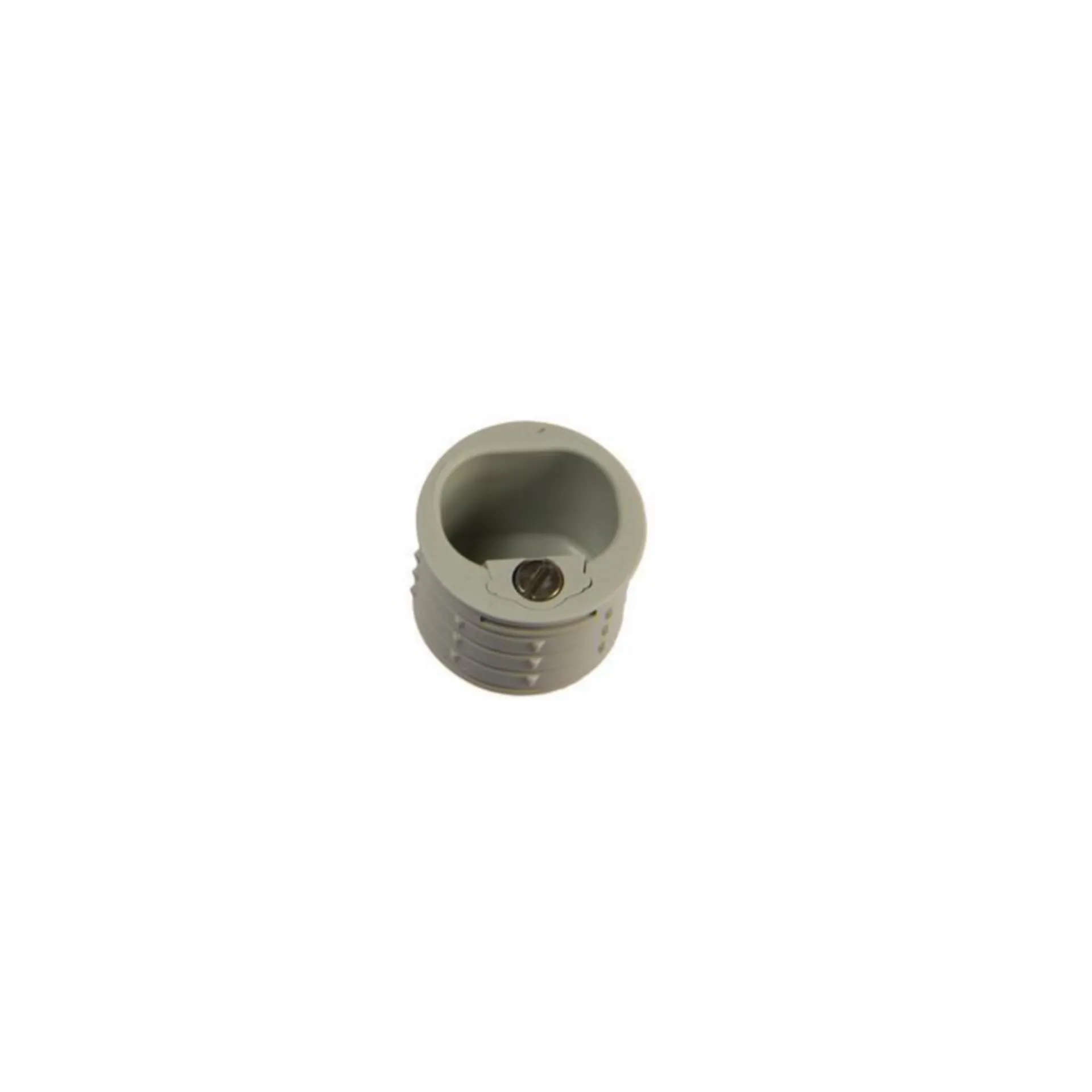 HMB Douille pour fermeture semi-fixe (acier galvanisé, gris)