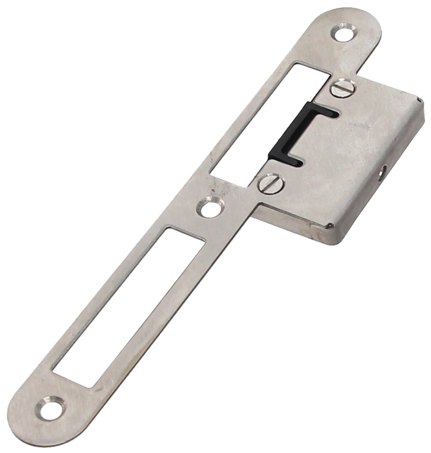 HMB gâche centrale réglable lèvre longue (DIN gauche, inox)
