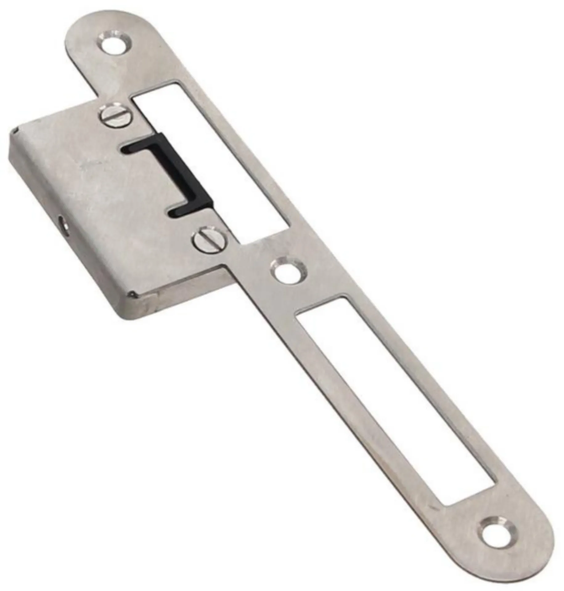 HMB gâche centrale réglable lèvre longue (inox, DIN droite)