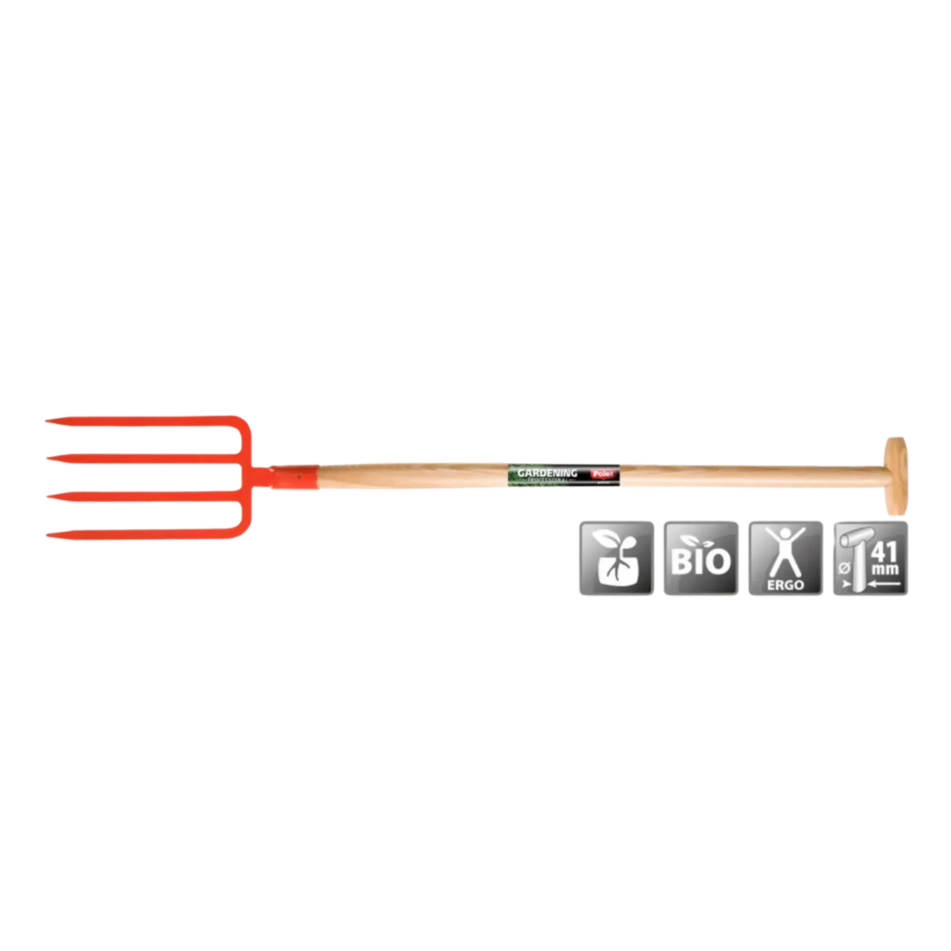 Spitvork Dul 4T (300 x 180 mm) met steel