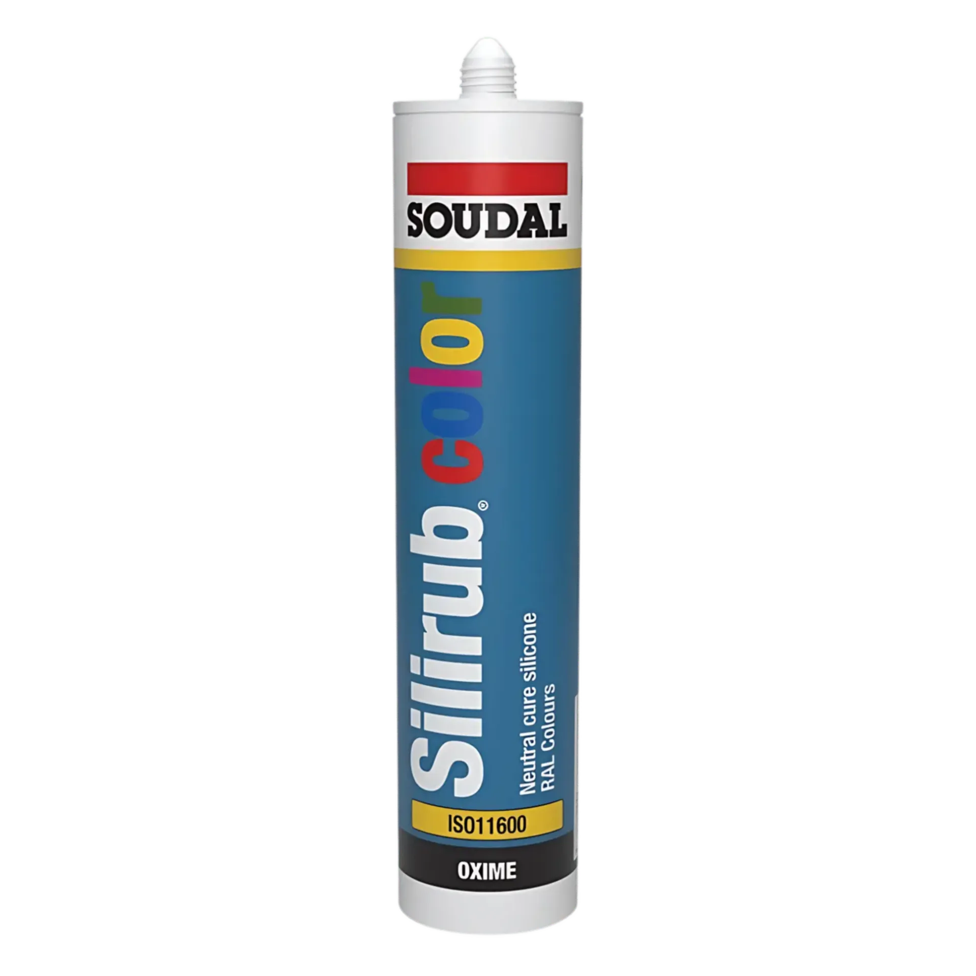 Neutrale silicone Silirub Color koker 300 ml - chocoladebruin / RAL 8017