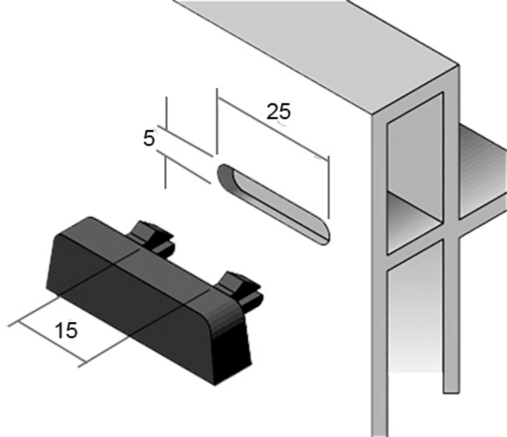 BUSETTE PARE-VENT CLIPS.BLANC 1000P - 538743/811234