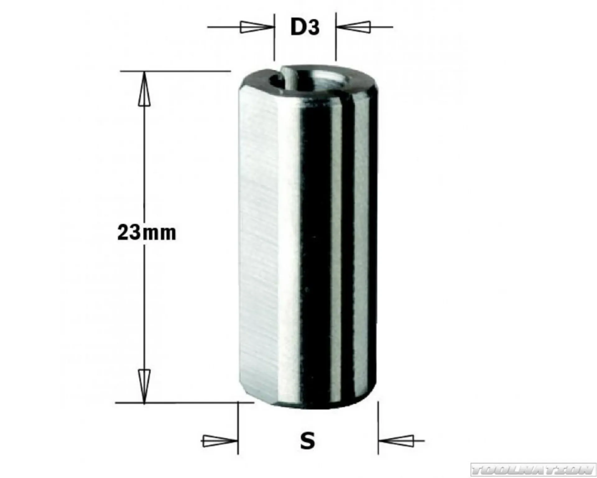 ADAPTEUR 3MM POUR FORETS HWM