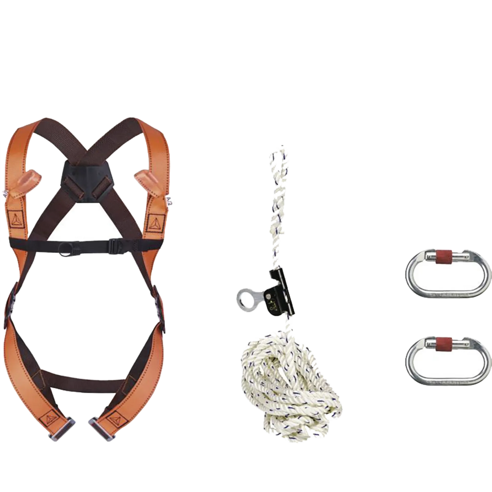 Kit Harnais +2 Points d'Attache + Pinces Sur Ligne d'Ancre 10M + 2 Am002 - Elara150