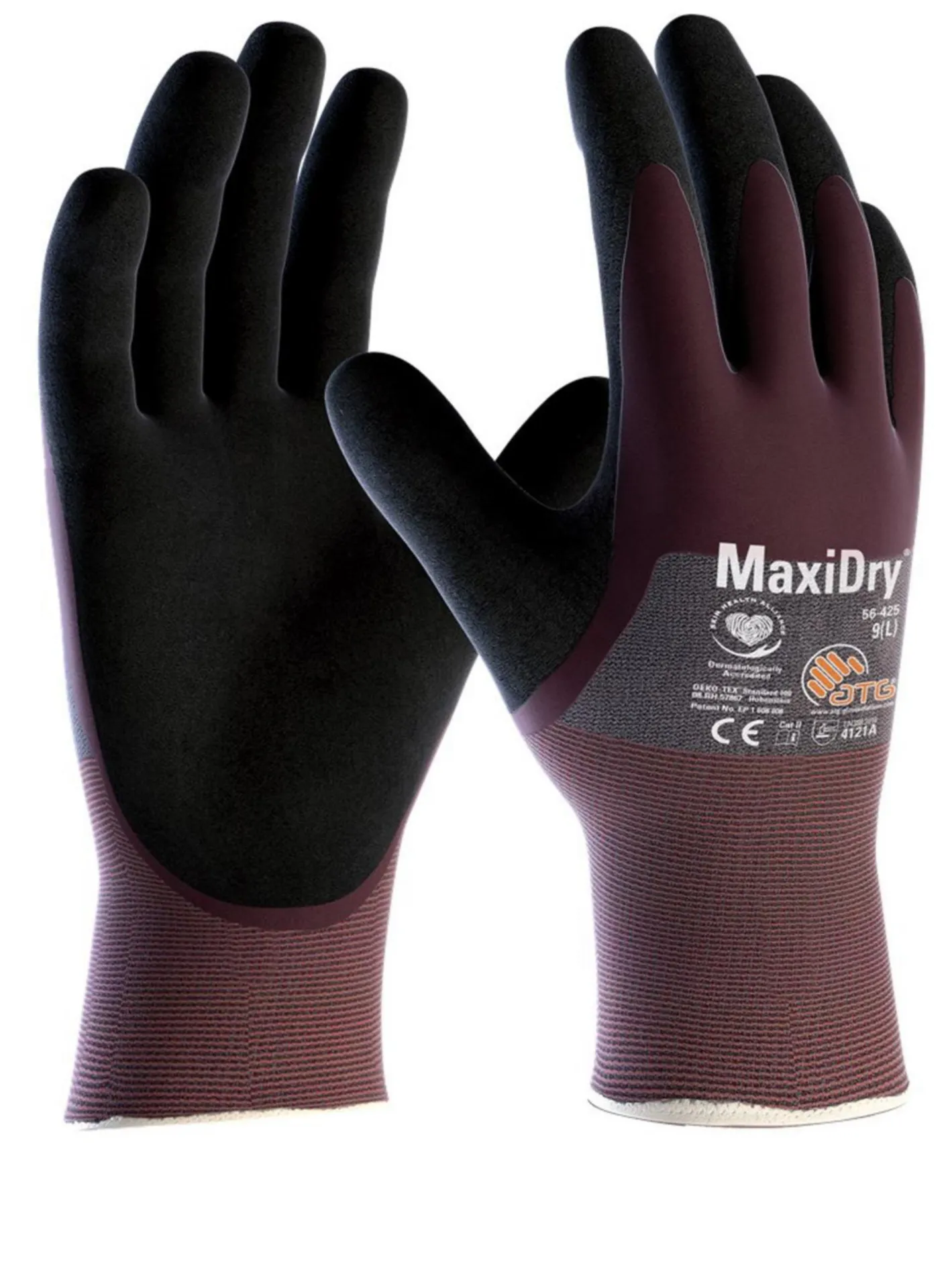ATG Maxidry werkhandschoen 56-425 (nitril, 3/4 coating)