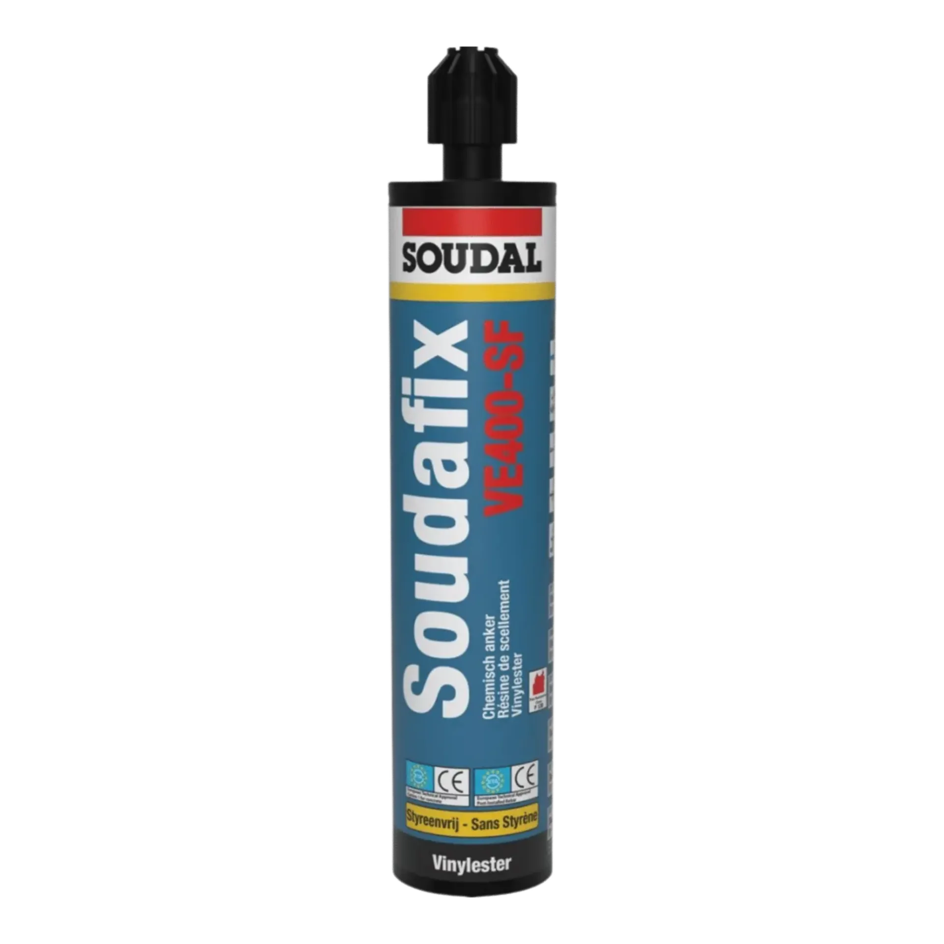 Chemisch anker Soudal VE400 24st + Pistool