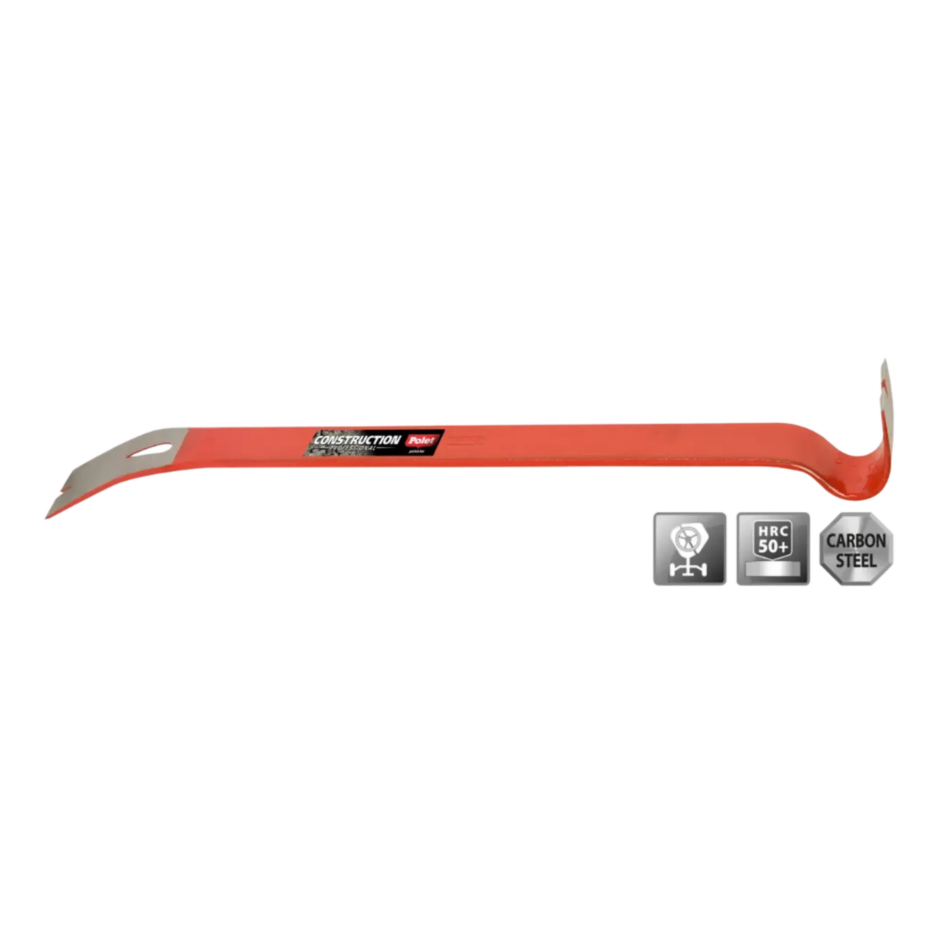 Vlakke nageltrekker - 455 x 35 x 6 mm