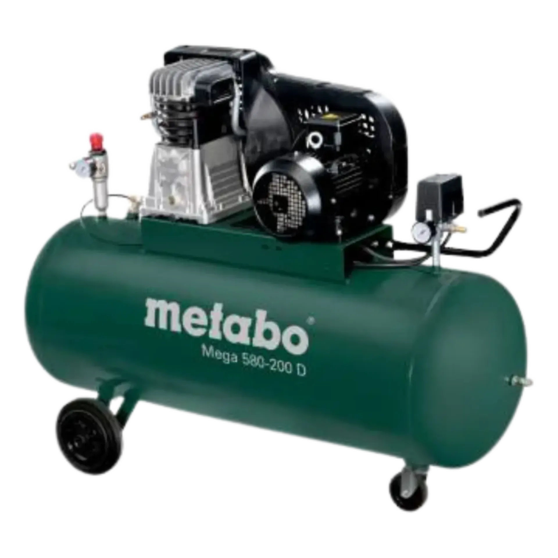 Mega 580-200 D Compressor (200 L tank, 5,8 bar) Mega 580-200 D Compressor (200 L tank, 5,8 bar)