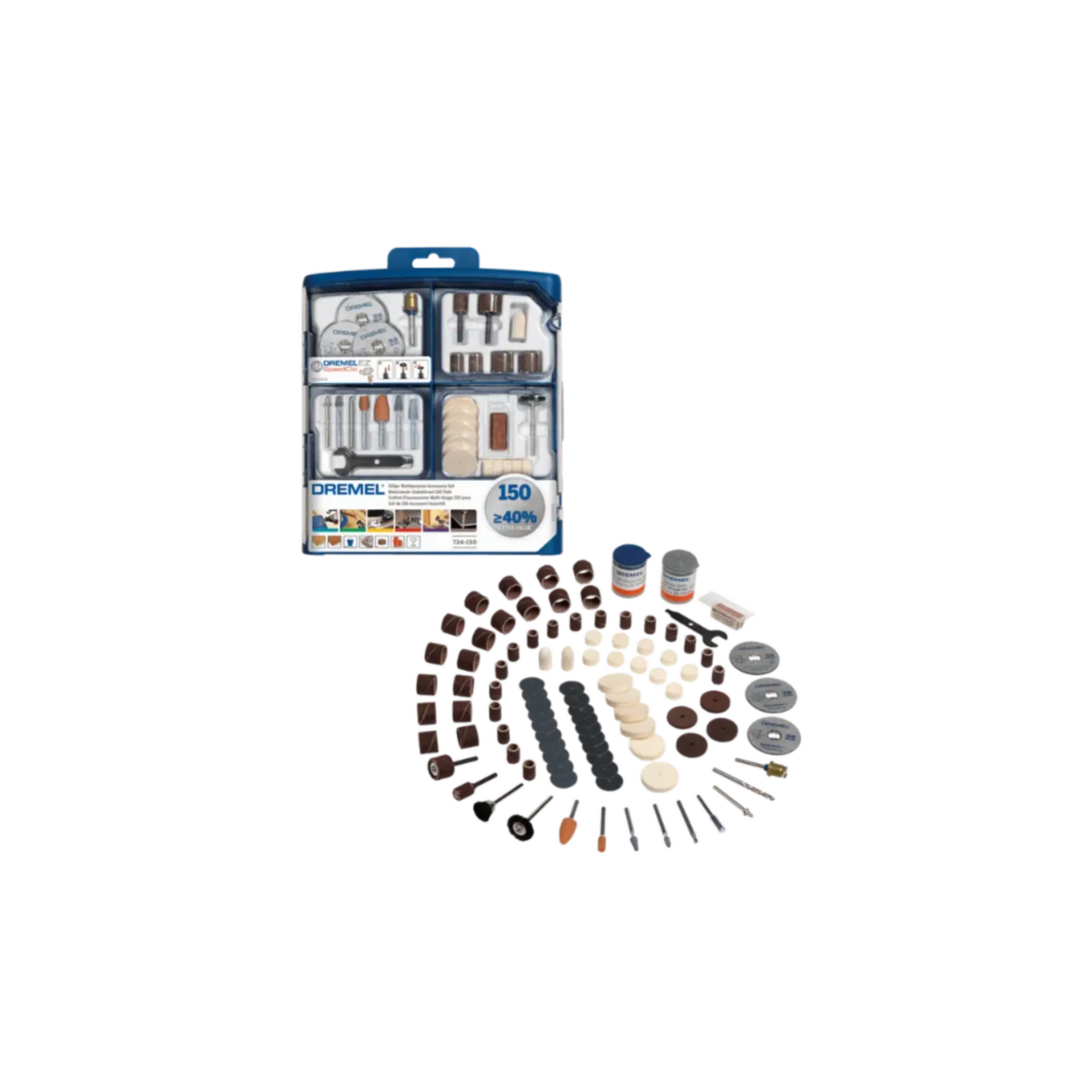 724JA set d'accessoires de 150 pièces