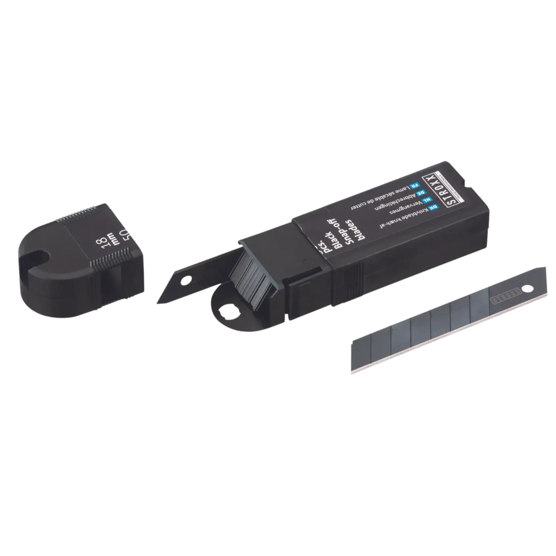 Lame de Remplacement 18mm Noir Blister 50pc Lame de Remplacement 18mm Noir Blister 50pc