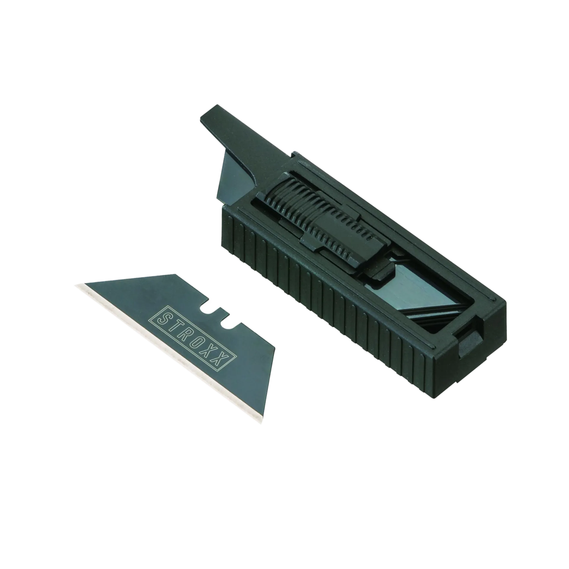 Vervangmes trapezium 1992 zwart blister 10st Vervangmes trapezium 1992 zwart blister 10st