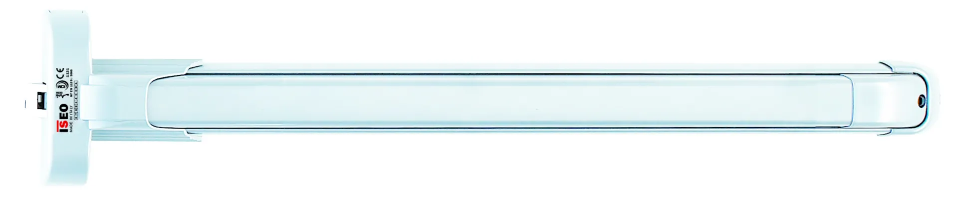 942411744T ISEO PUSH PANIEKSLUITING WIT 1170 MM "MODULAR" KEERBAAR