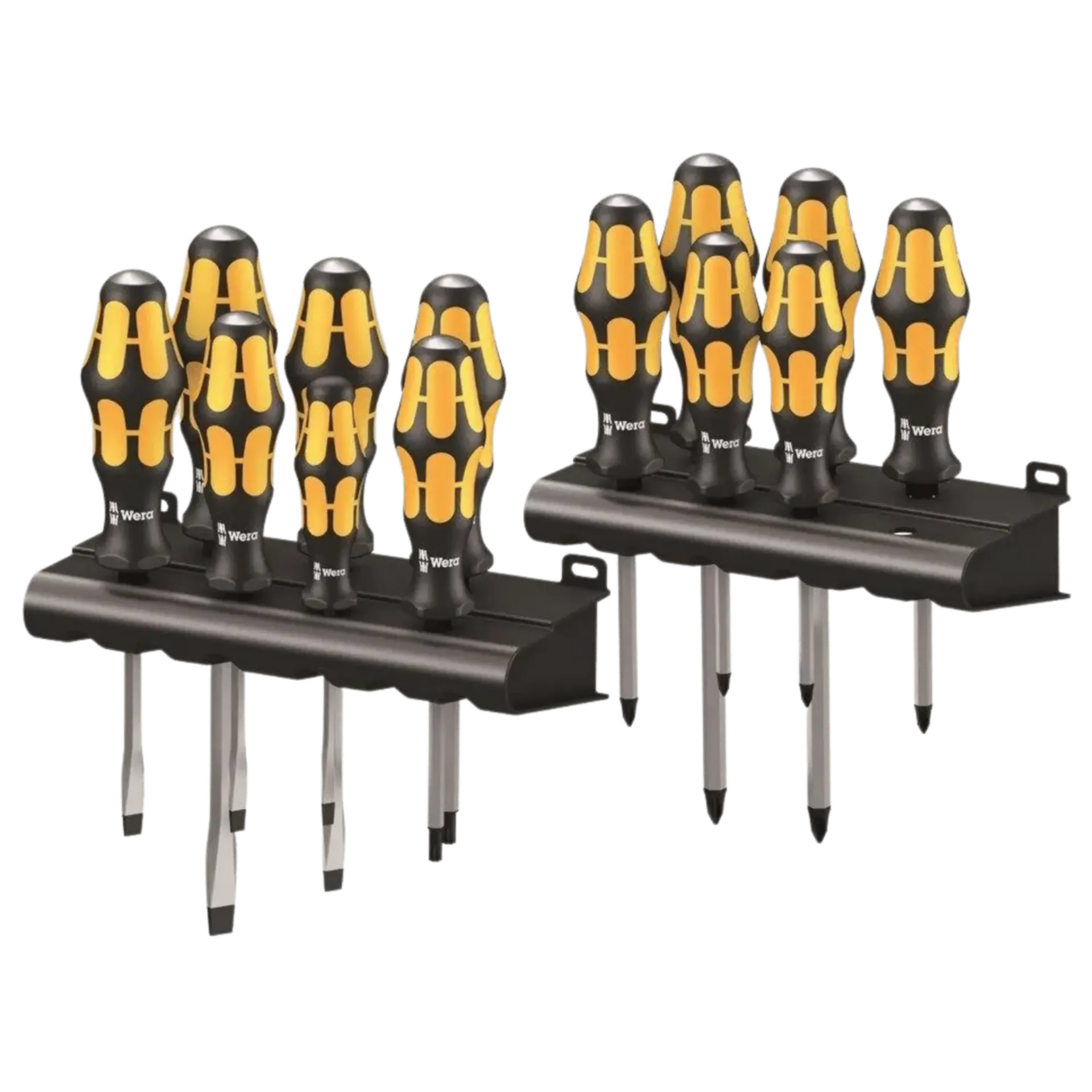 Set van 13 Schroevendraaiers Reeks 900 + 2 Racks