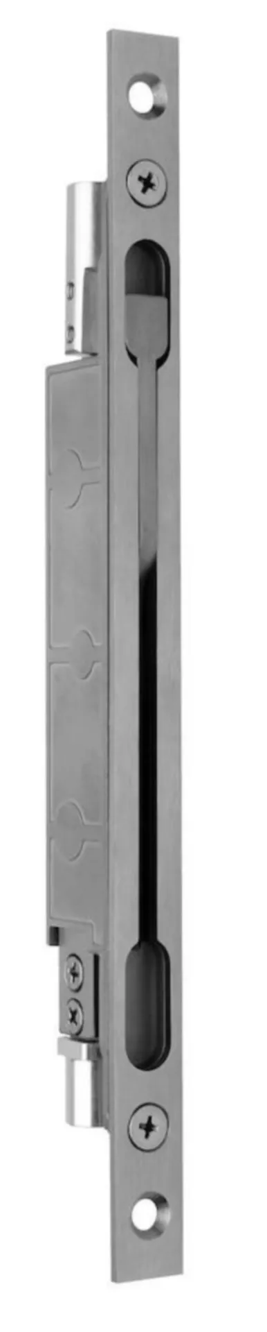 CENTRALE KANTGRENDEL DENI 21MM DOORN -VOORPL 250X22X2.5MM INOX VOOR STANG Ø10MM