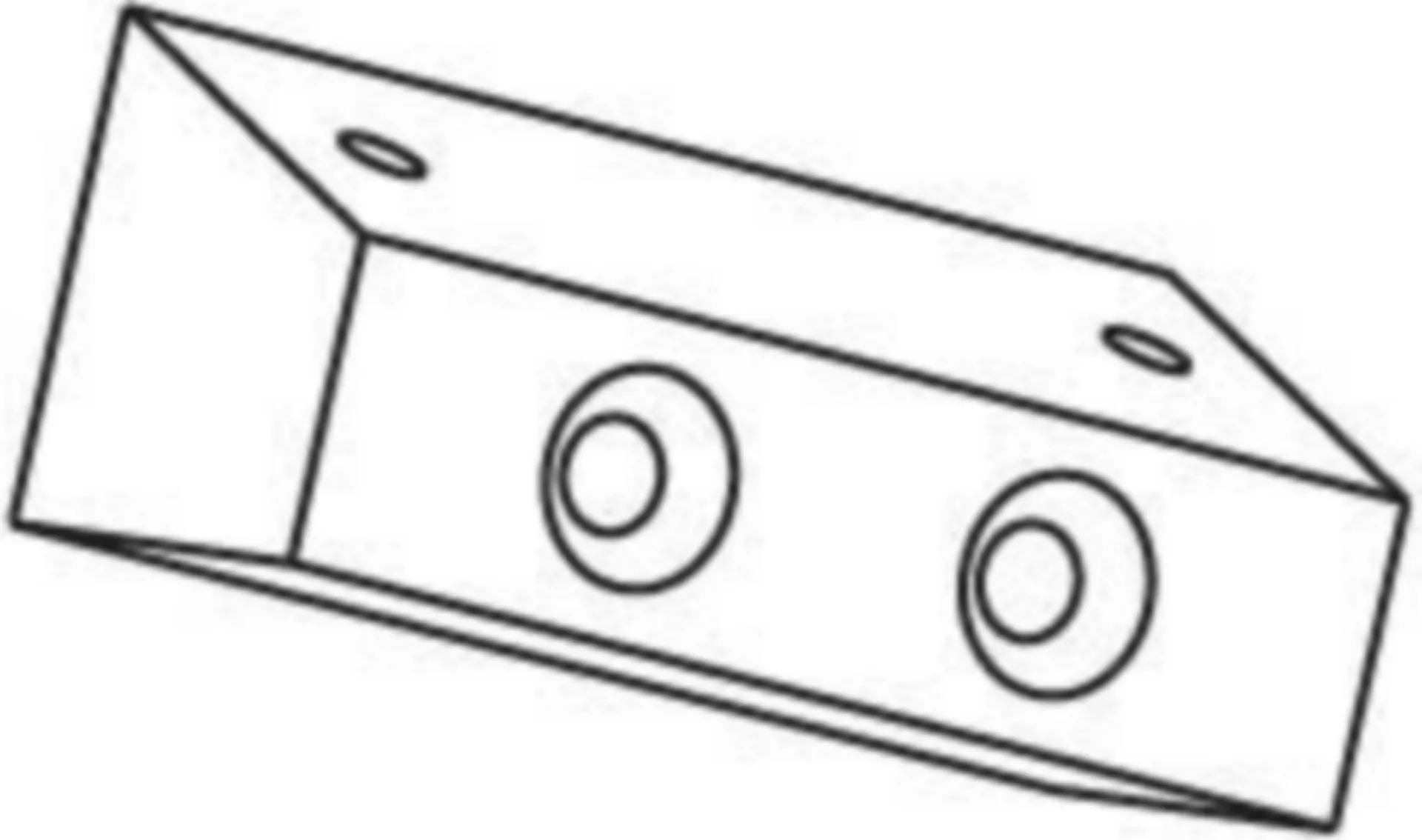 ADAPTER VOOR HOEKCONSOLE E250  138370