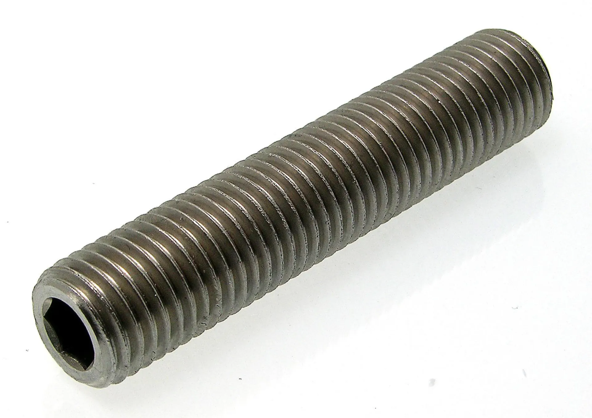 Vis Sans Tête Six Pans Creux DIN916 Inox A2 5 x 6mm