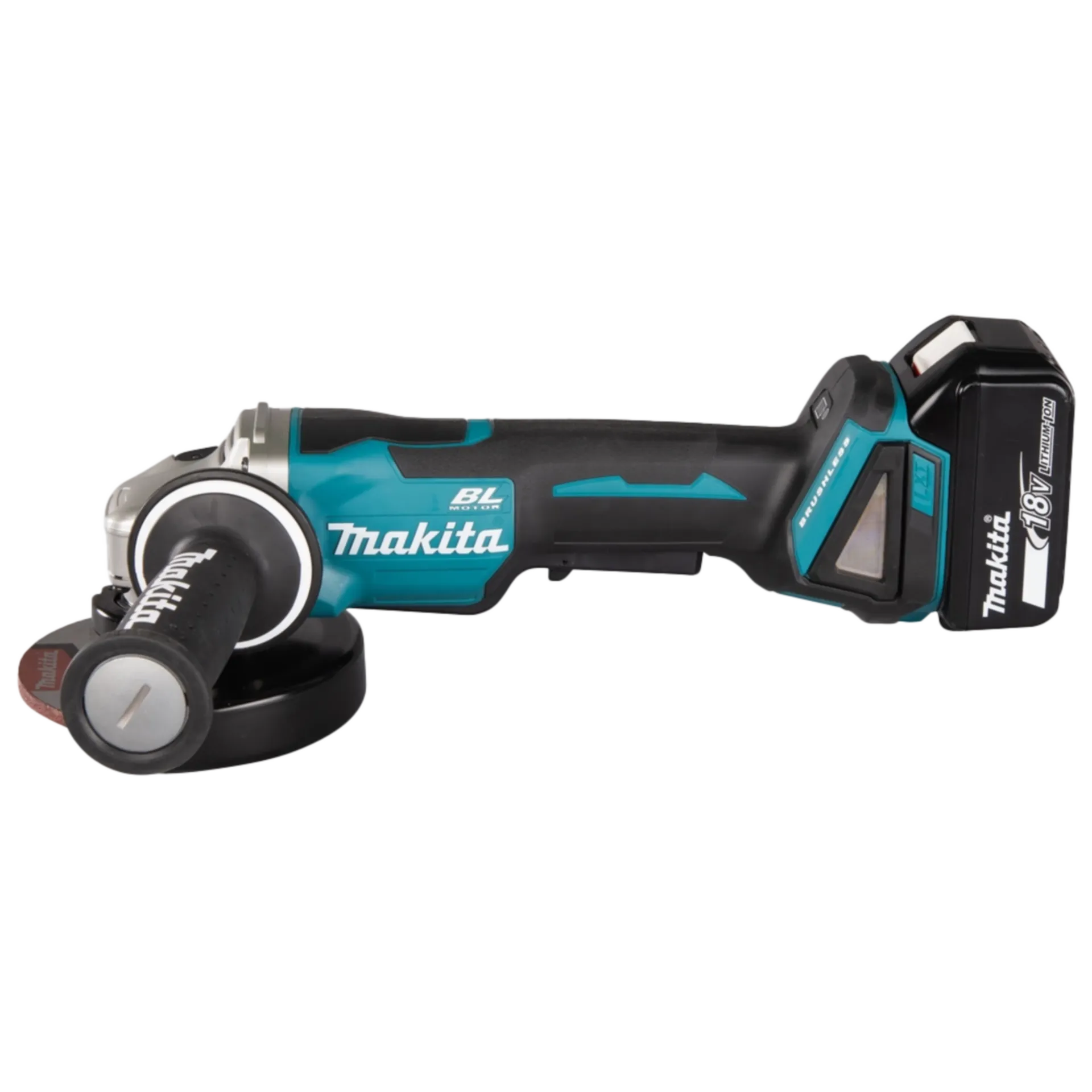 Meuleuse d'Angle sans Fil DGA508RTJ (18V - 2 x 5Ah Li-ion - Ø 125 mm)