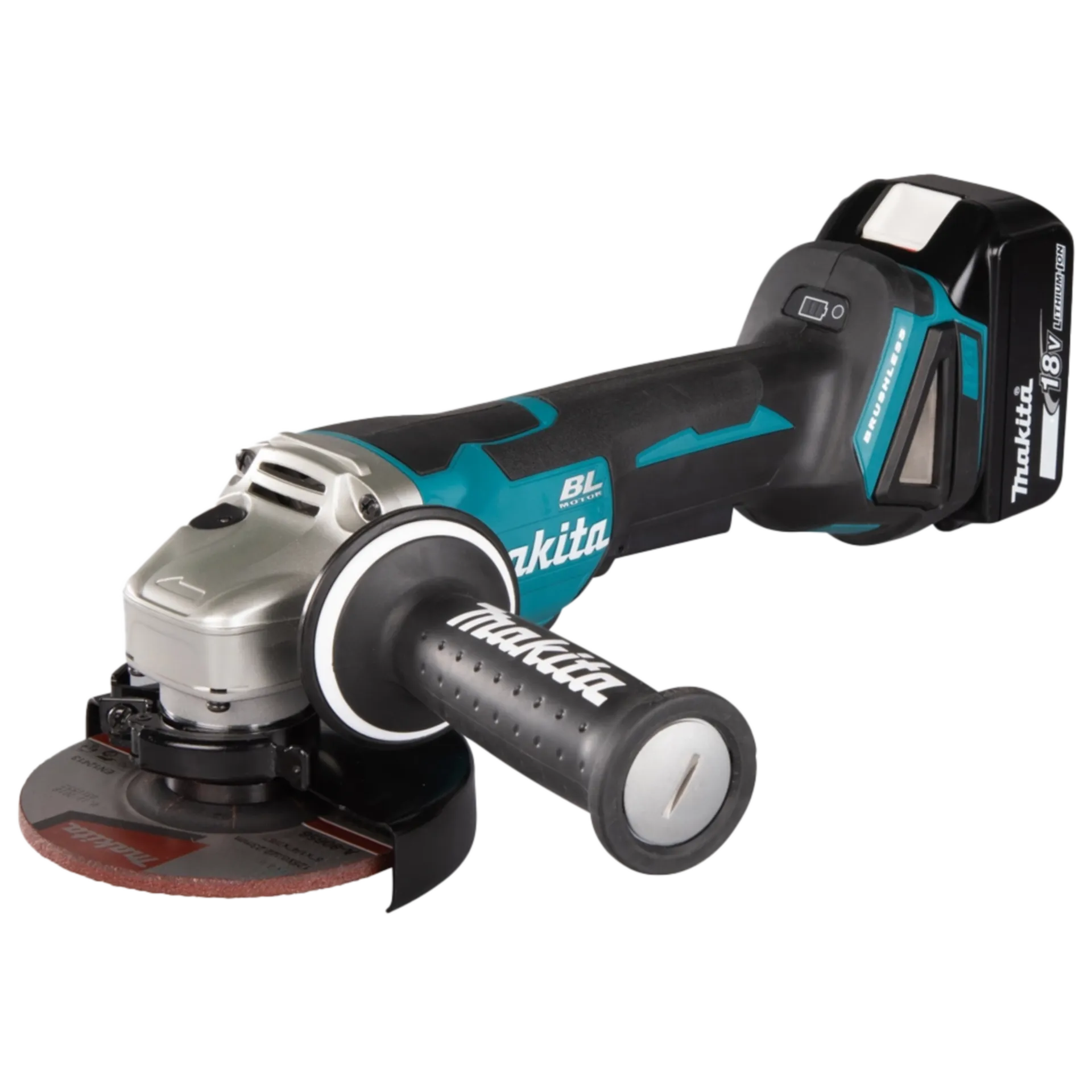 Meuleuse d'Angle sans Fil DGA508RTJ (18V - 2 x 5Ah Li-ion - Ø 125 mm)