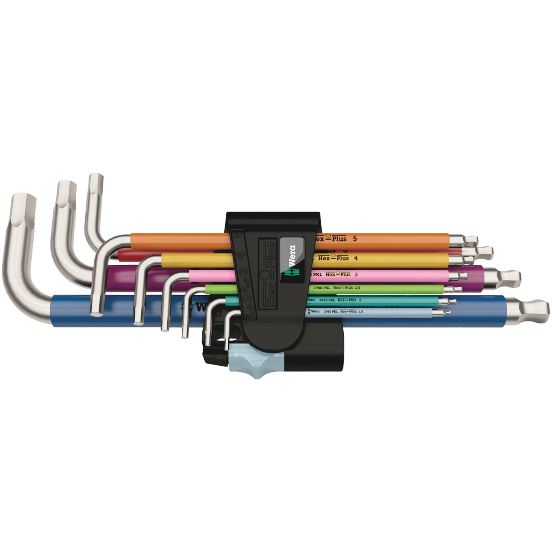 3950 Inbussleutelset Spkl/9 SM Inox Multicolour