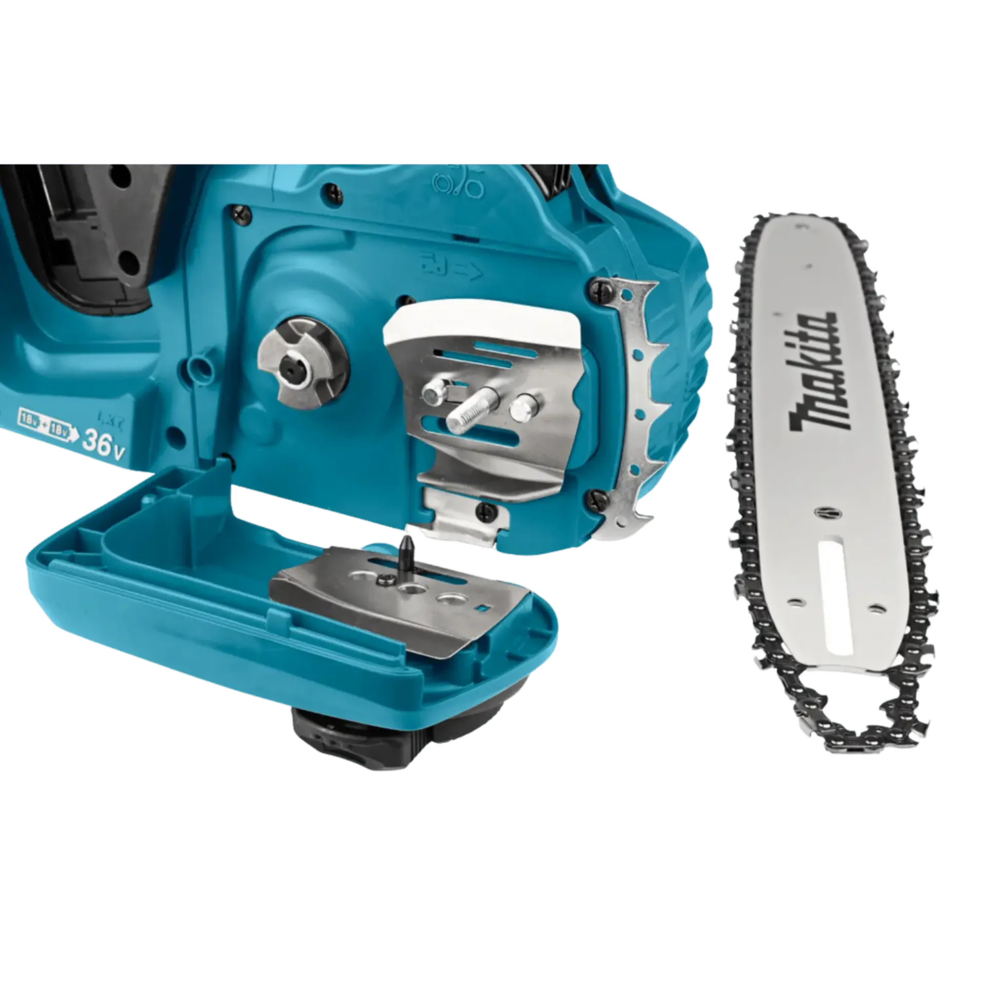 DUC353Z Accu Kettingzaag (2x 18V - zonder accu - 350 mm)