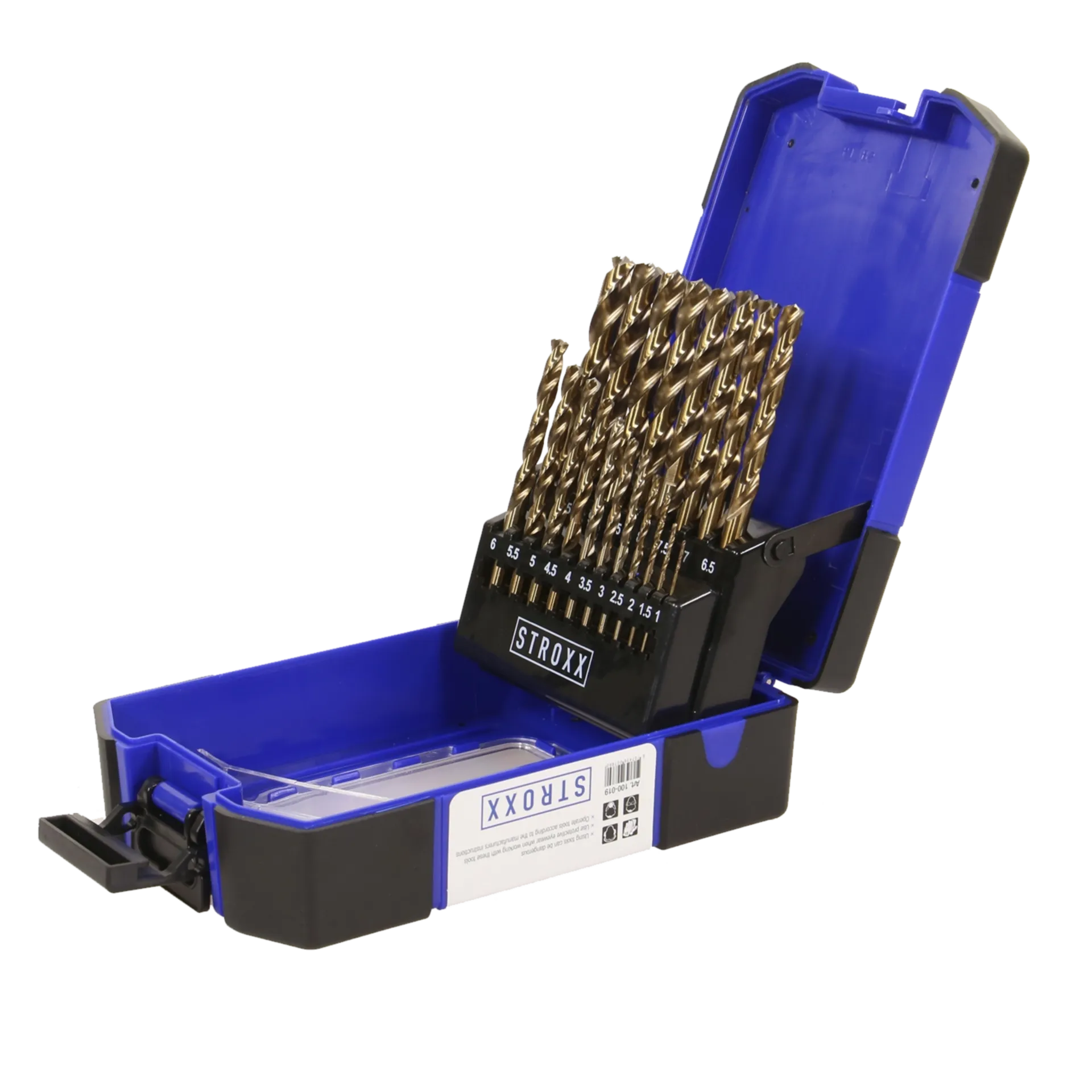Coffret De Perçage Métal - 19 Pièces - Fôrets Hssco Taillés - Melés