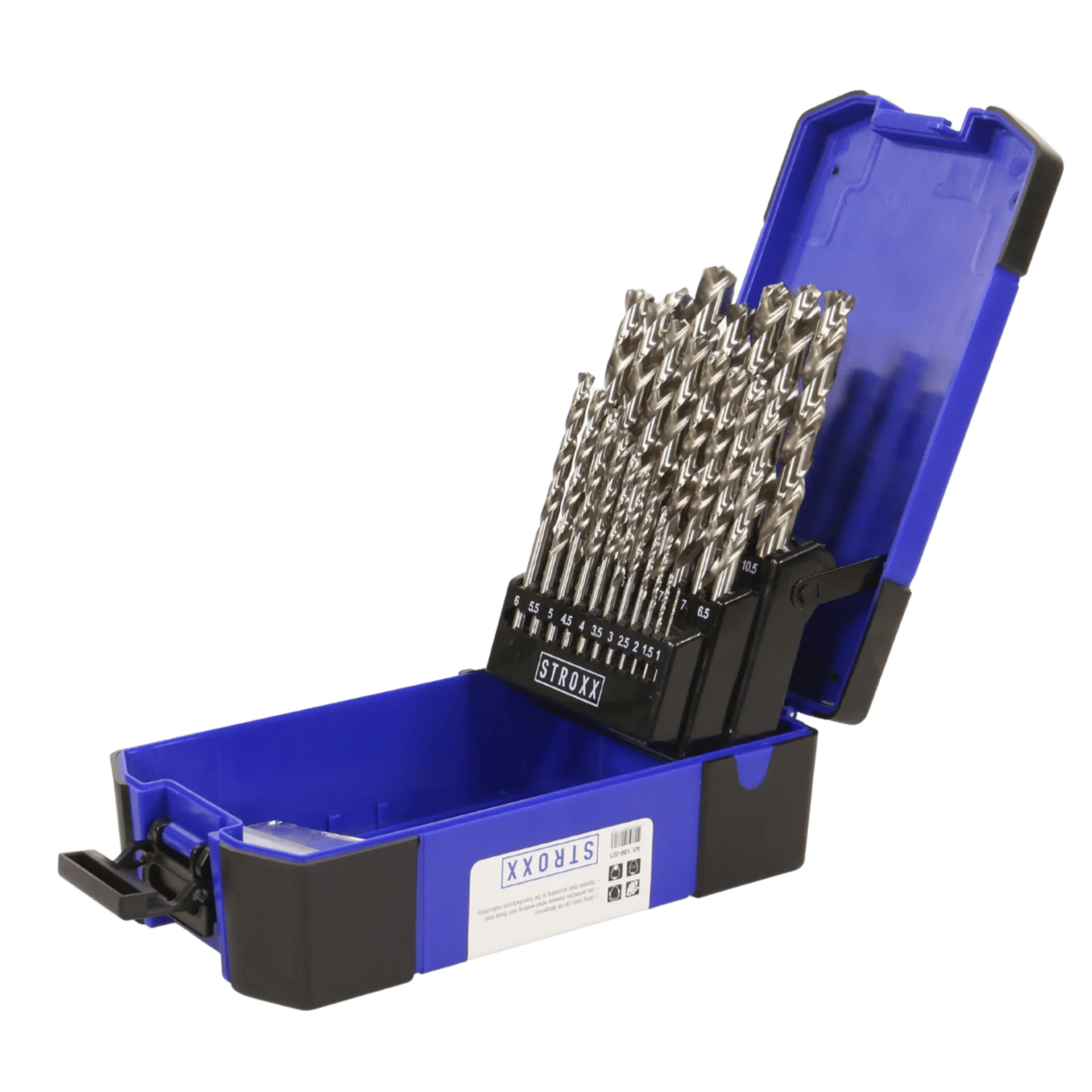 Coffret De Perçage Métal-25 Pièces-Fôrets Hss Taillés-Melés - 1-13 mm/0,5