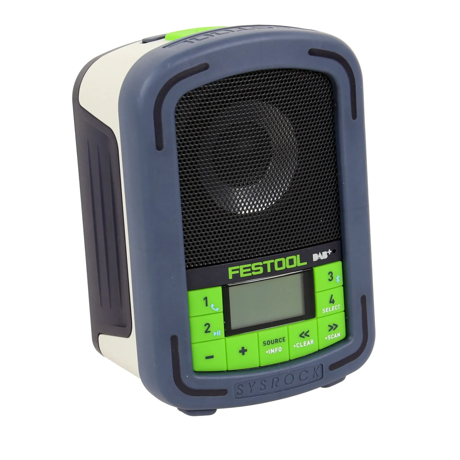 Radio de chantier Sysrock BR10 DAB+ (18 V - Bluetooth)