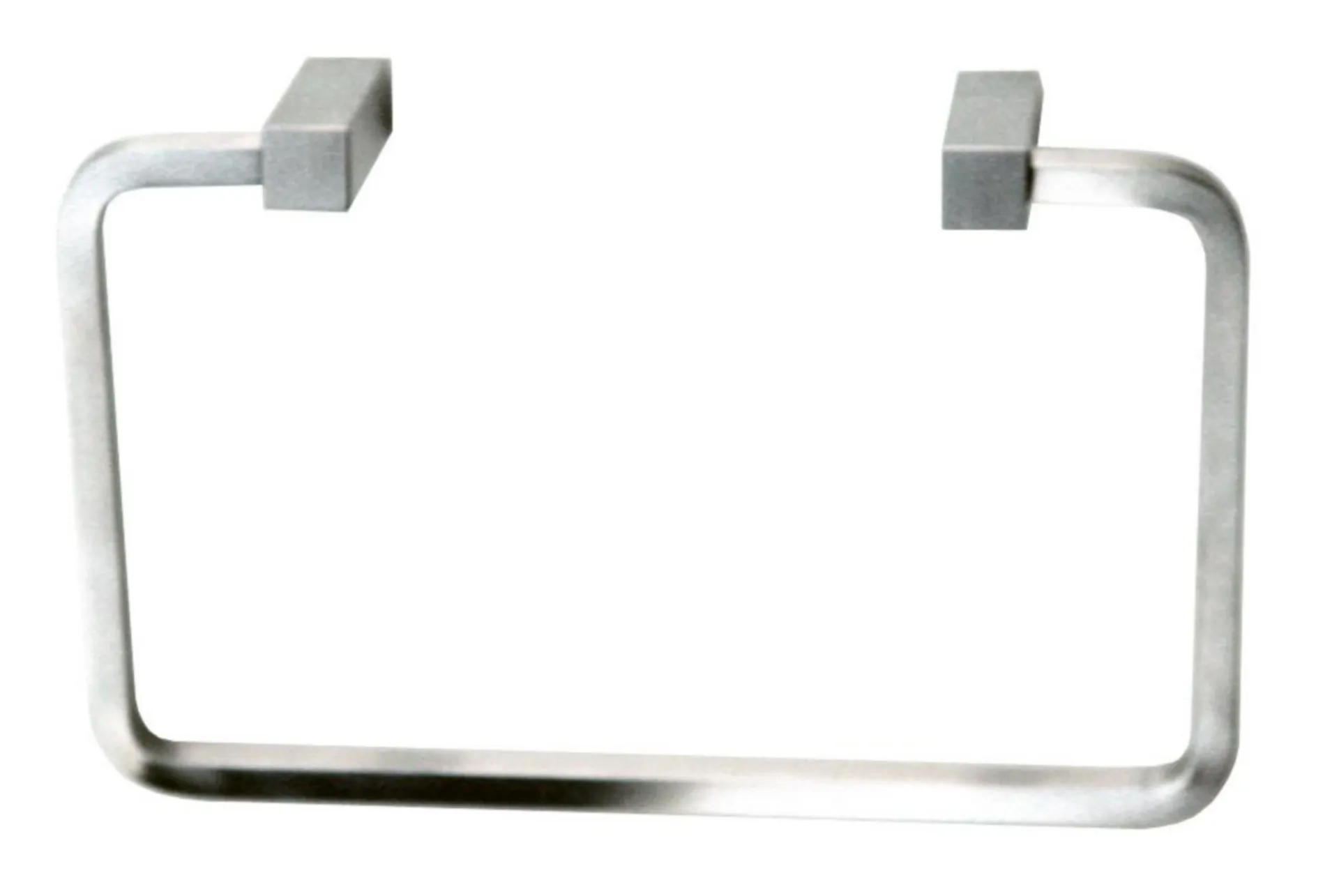 BADKAMER CARRE  HANDDOEKHOUDER INOX PLUS