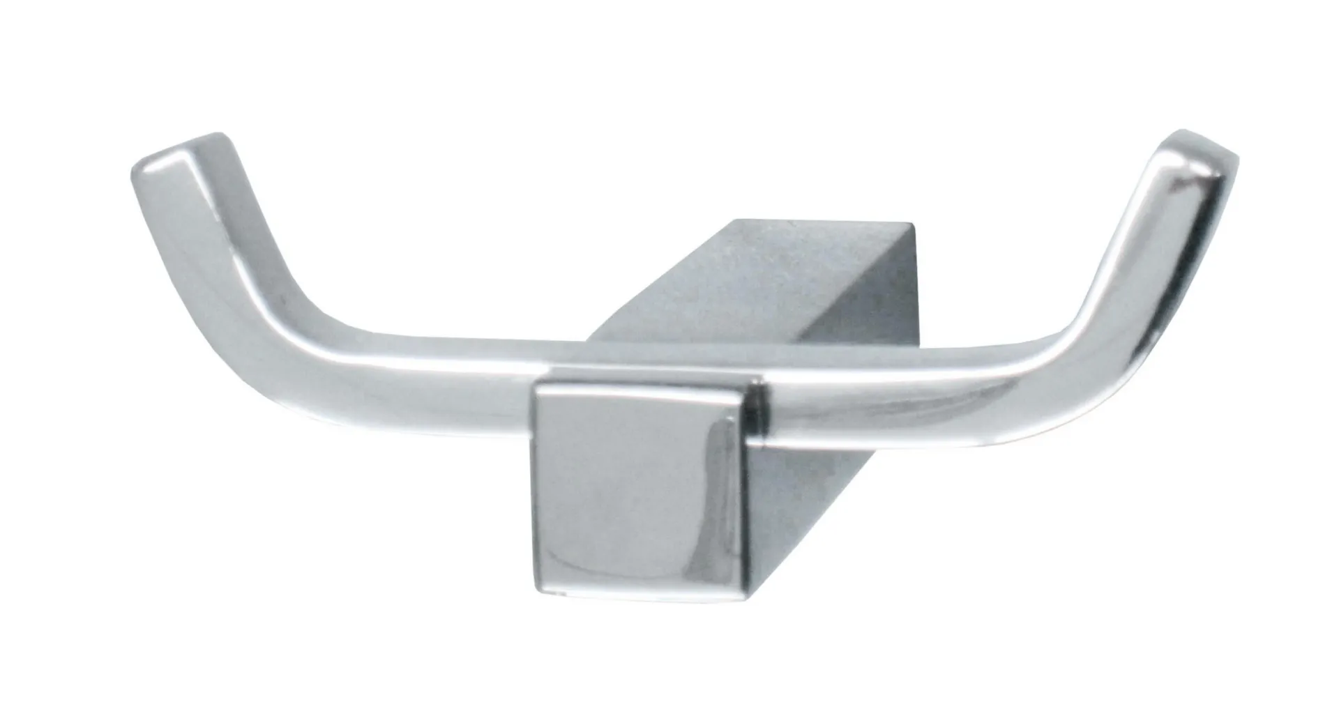 BADKAMER CARRE DUBBEL KAPSTOK INOX CHROME