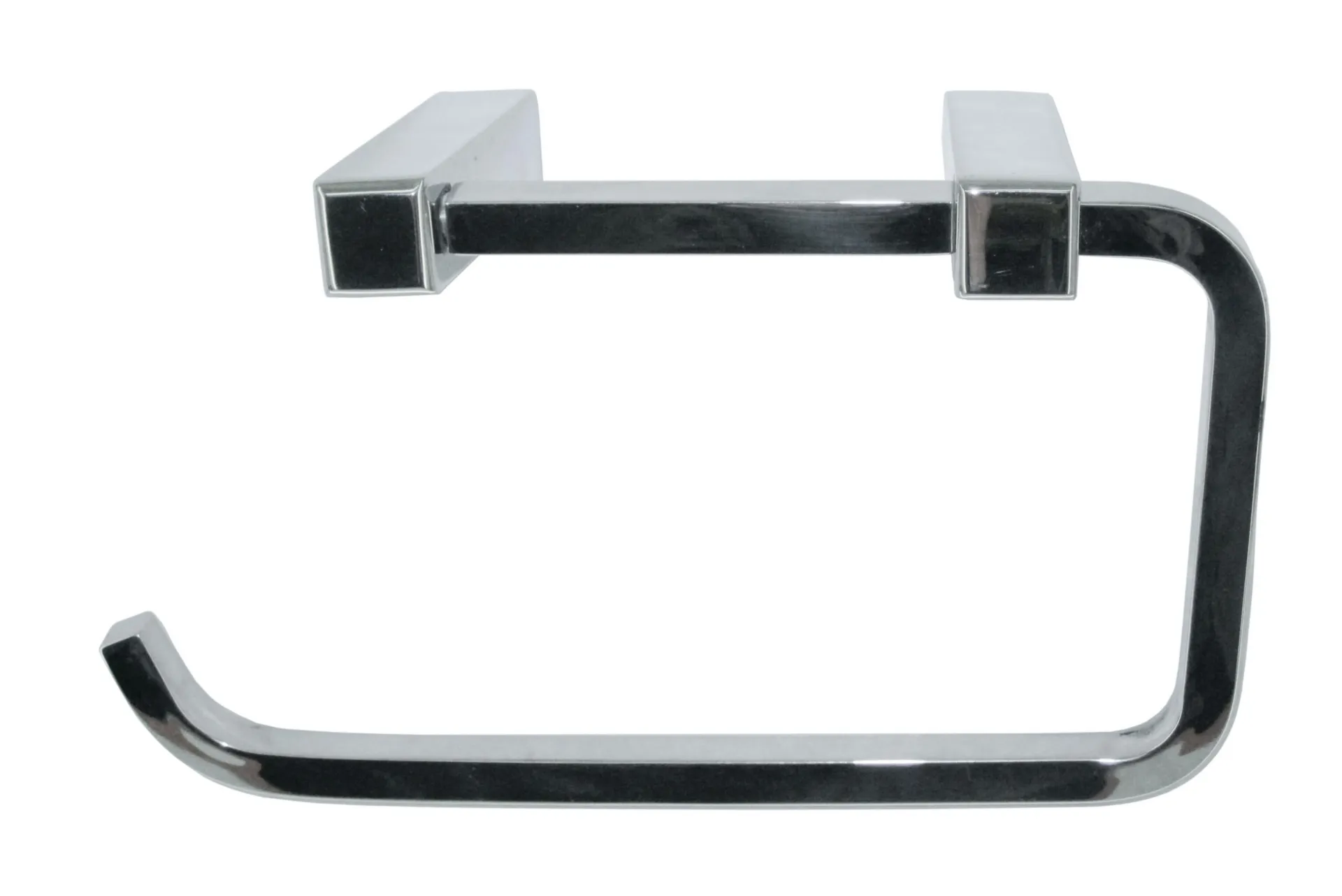 BADKAMER CARRE PAPIERHOUDER INOX CHROME