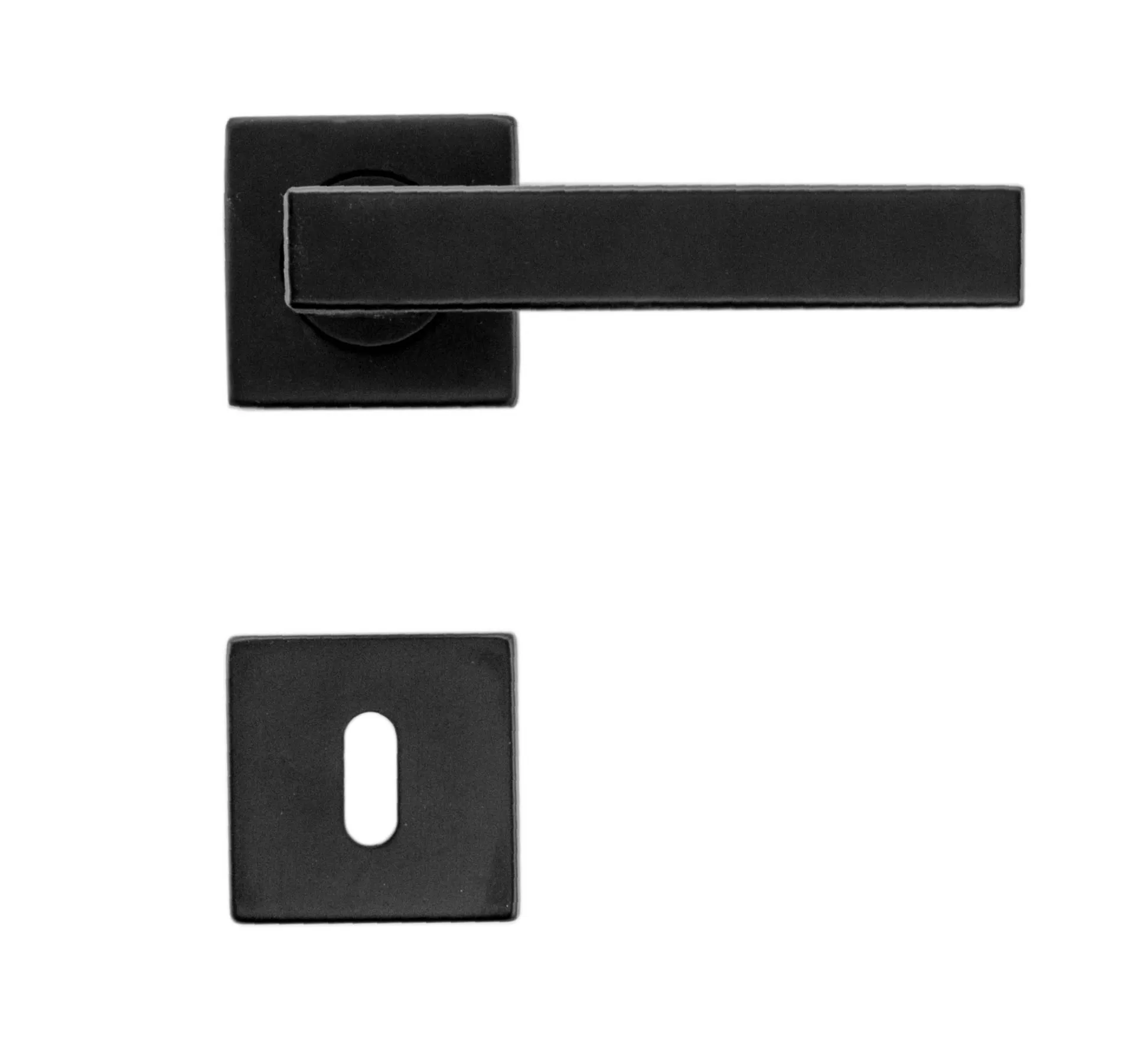 HDD Cosmic béquille de porte noire (rosace carrée, modèle L)