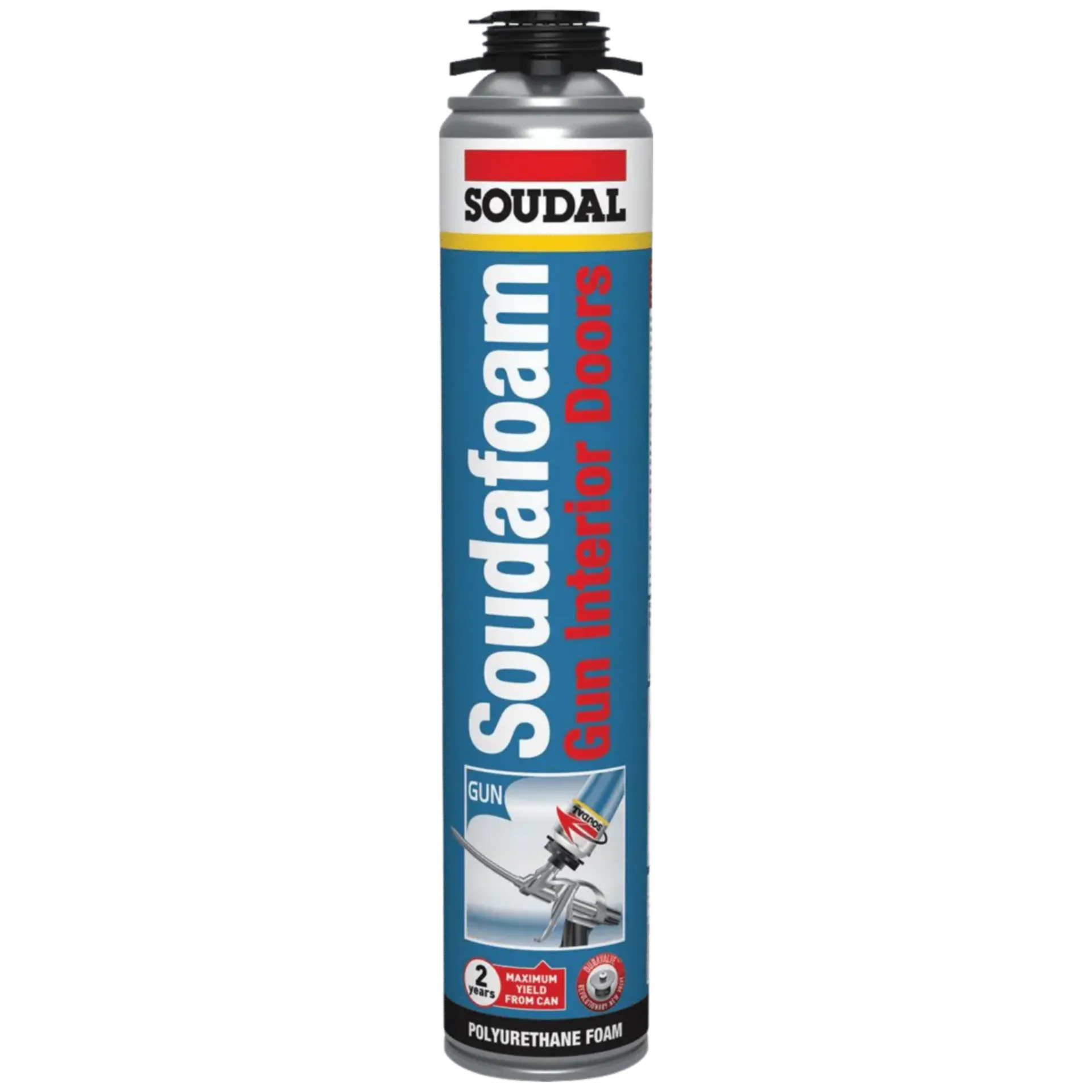 PU Pistoolschuim - 750ml Soudafoam Gun Binnendeuren