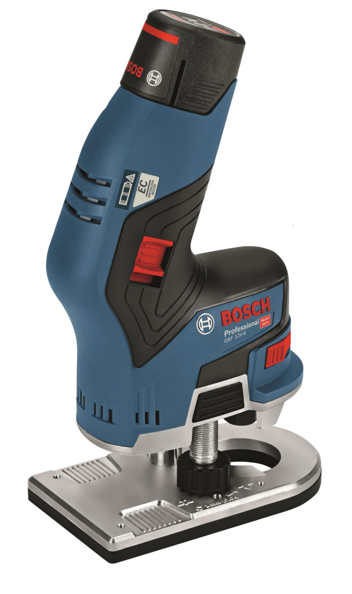 Défonceuse sans fil GKF 12 V-8 (12 V - 2 x 3 Ah Li-ion) en L-Boxx