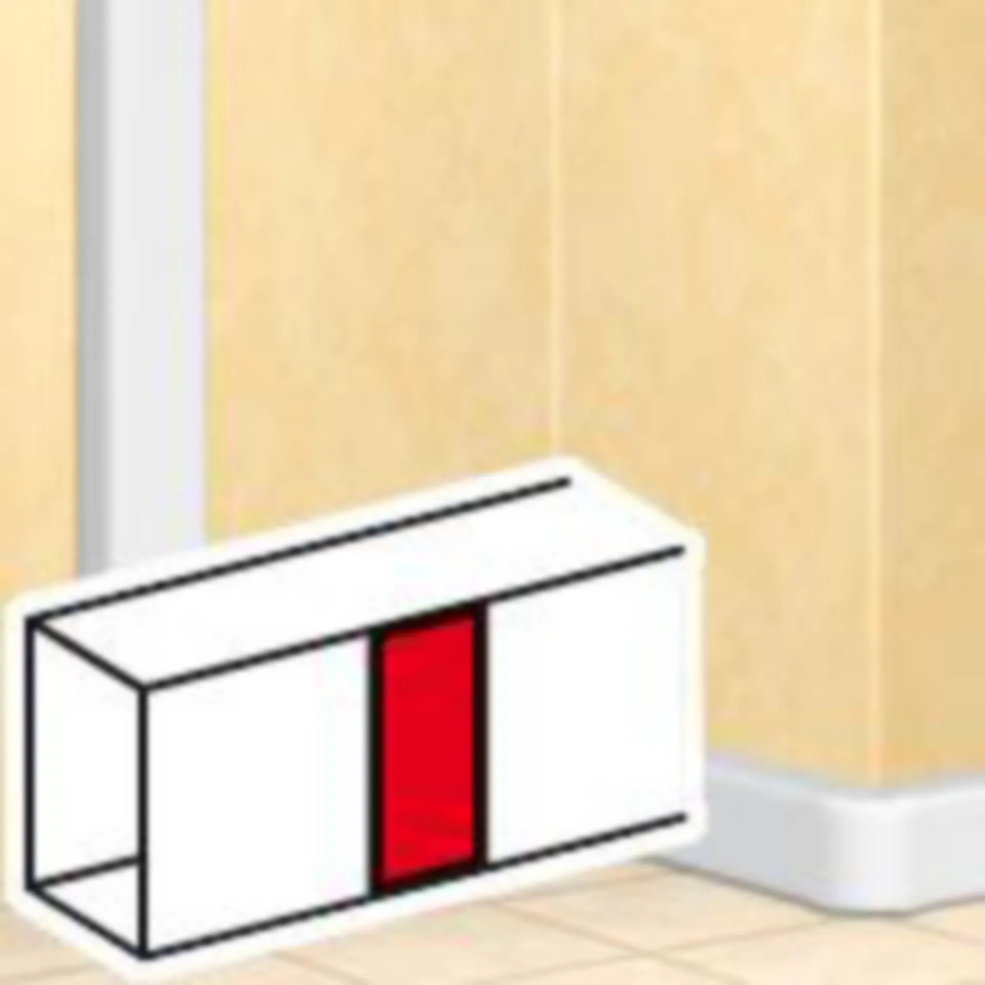 DEKSELAFDICHTING VOOR DLP DESIGN 35X80/50X80/50X105  - MOSAIC