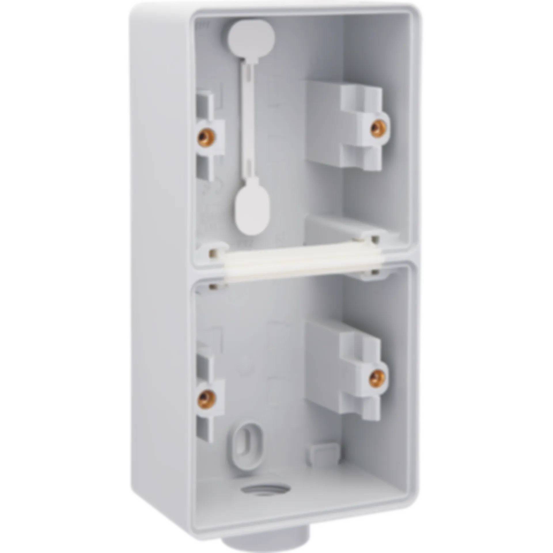 HYDRO BOITE DOUBLE 1ENTR GRIS